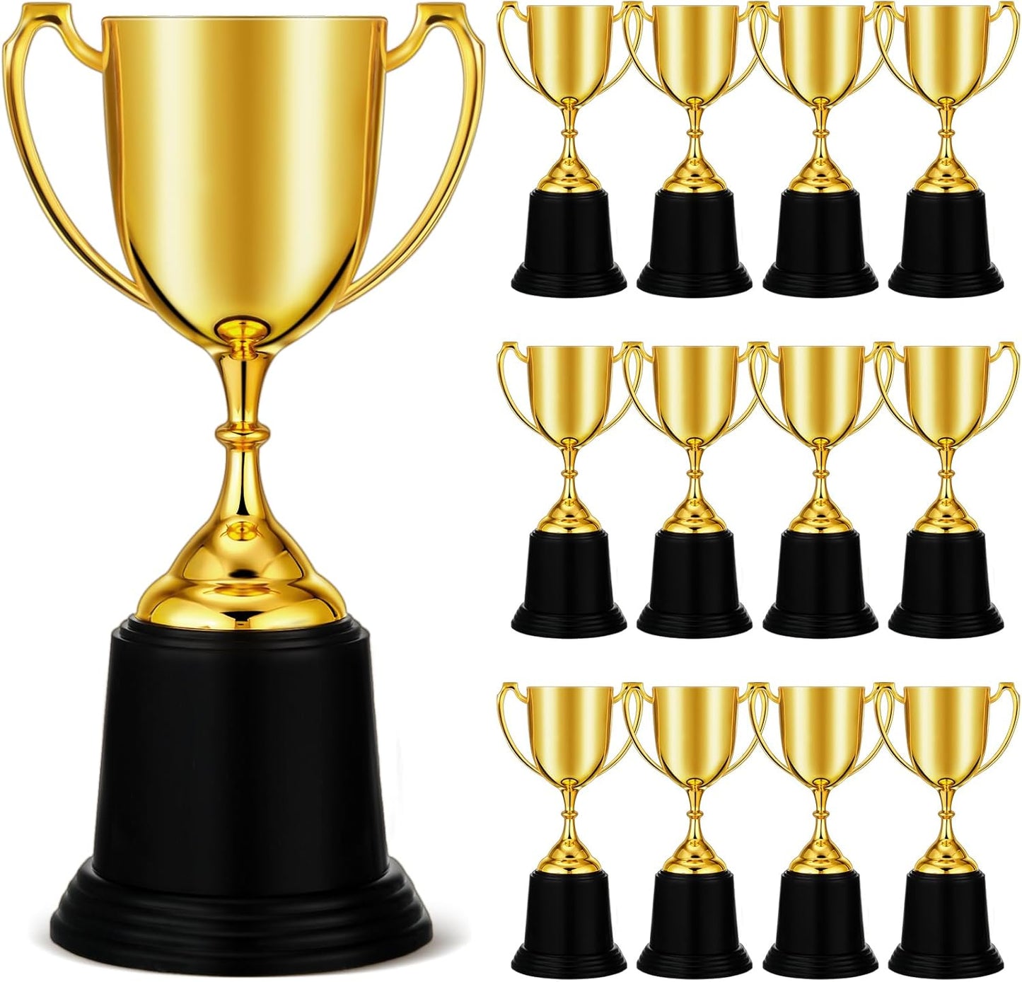 9 Inch Gold Trophy Award for Employee Appreciation Gifts