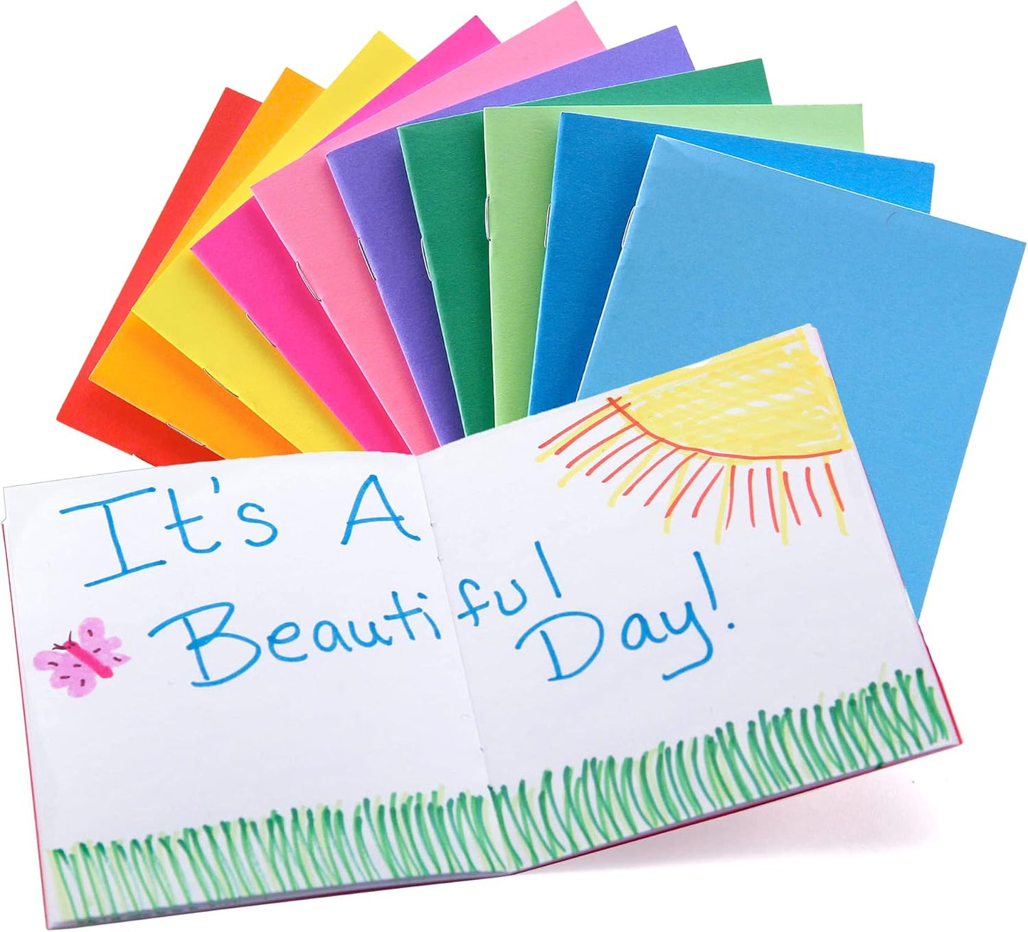 Hygloss Colorful Blank Books - Multi-use Arts & Crafts - 20 Pack