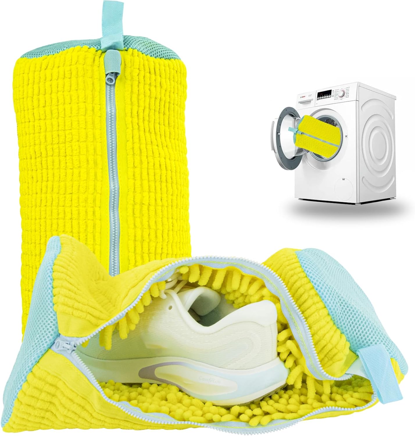 Reusable Shoe Washing Bags Set - Keep Sneakers Clean!