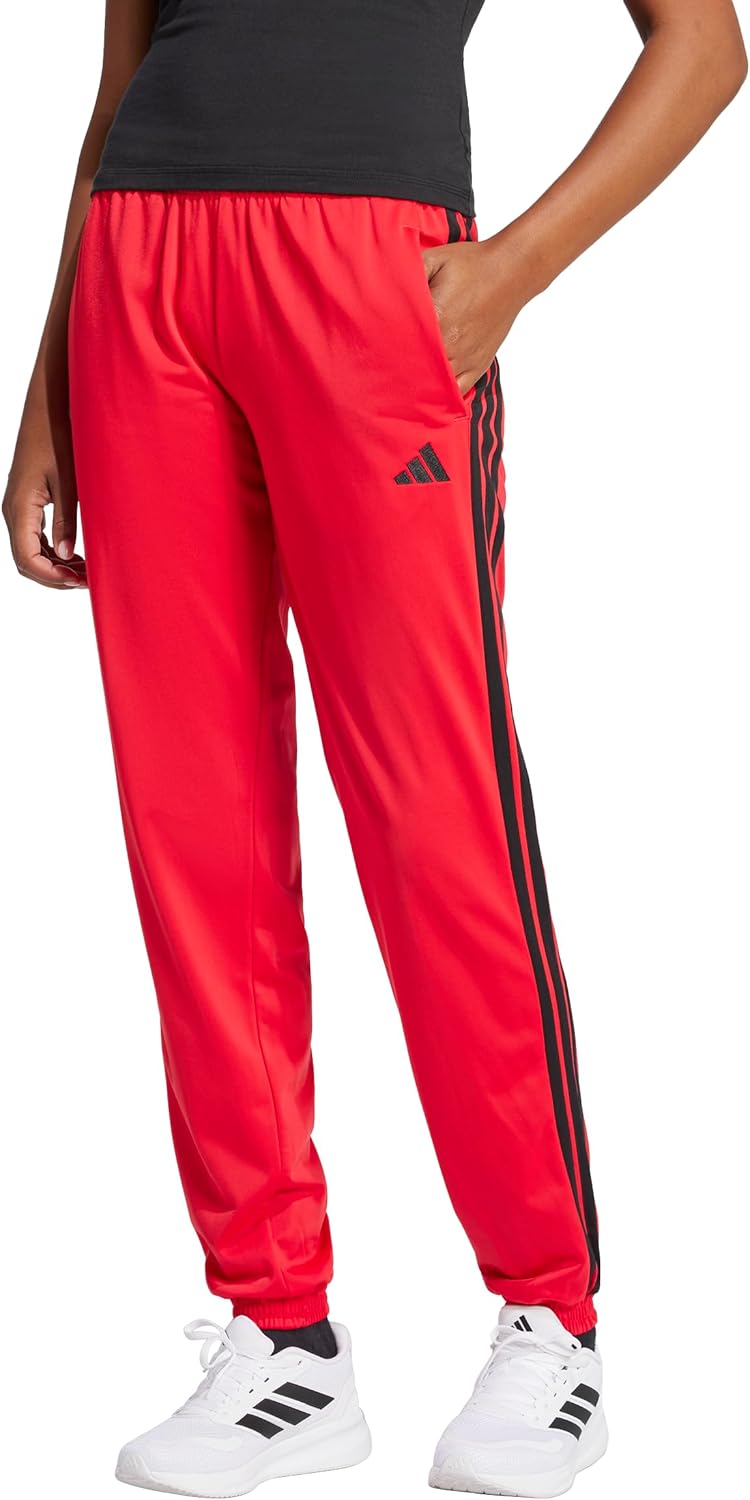 adidas Womens Tricot 3-Stripes Track Pants for Ultimate Comfort