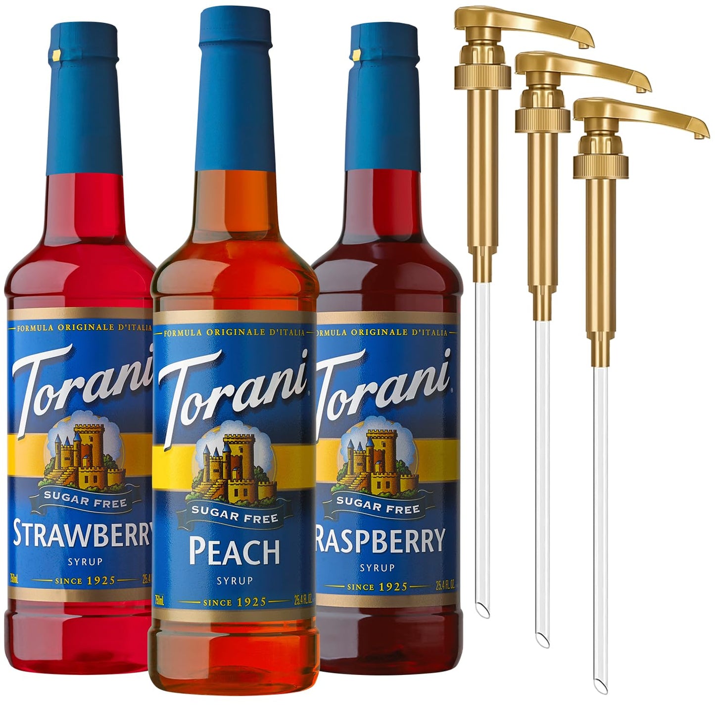 Torani Sugar Free Syrup Variety Pack for Flavorful Drinks