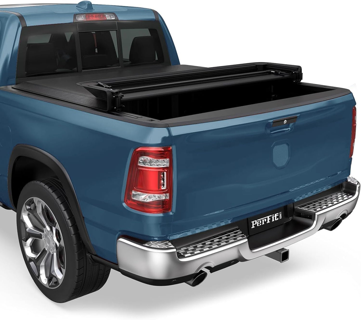 Perfit Liner Soft Quad-Fold Truck Bed Tonneau Cover for Dodge Ram