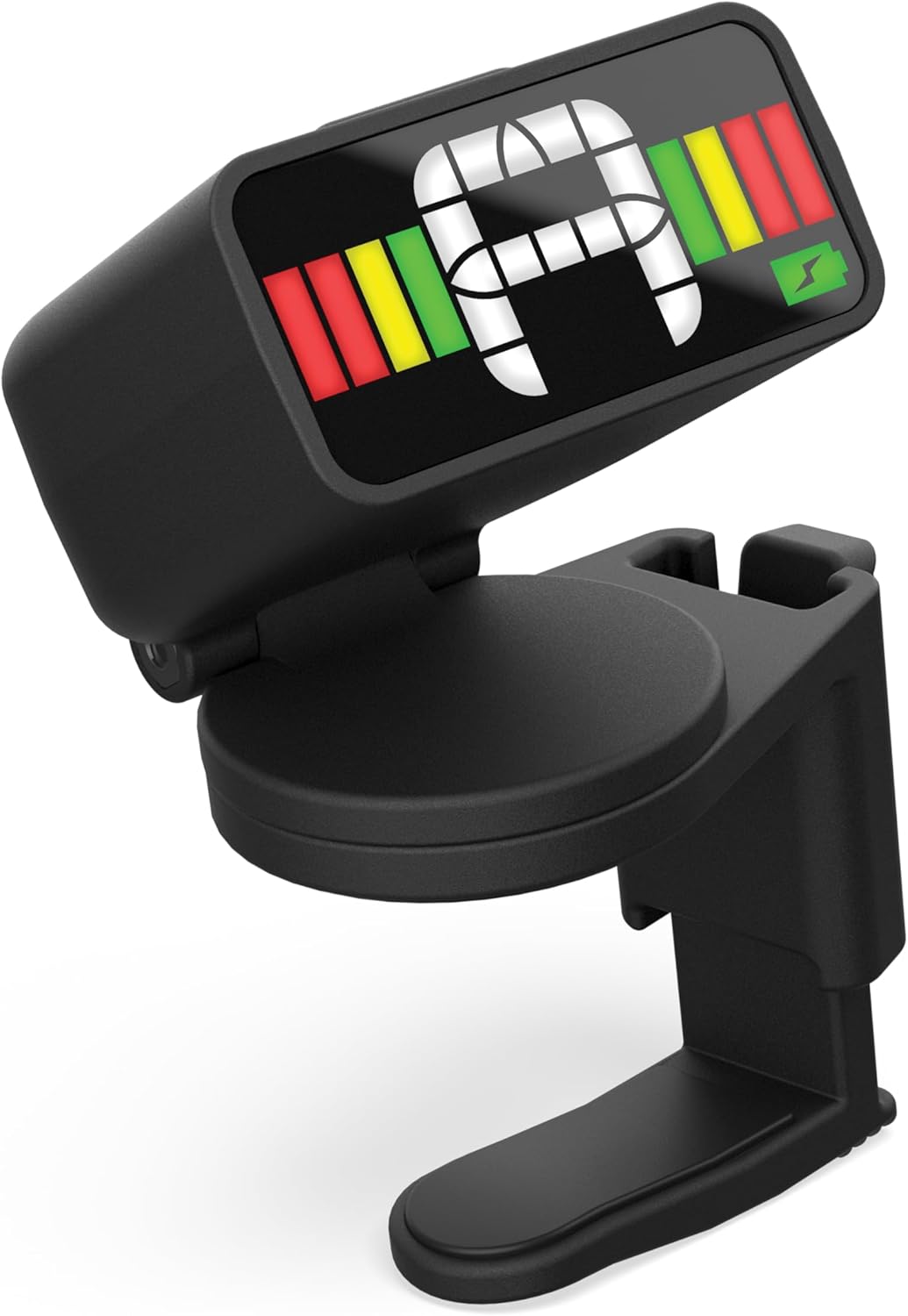 D'Addario Rechargeable Guitar Tuner - Clip On Precision