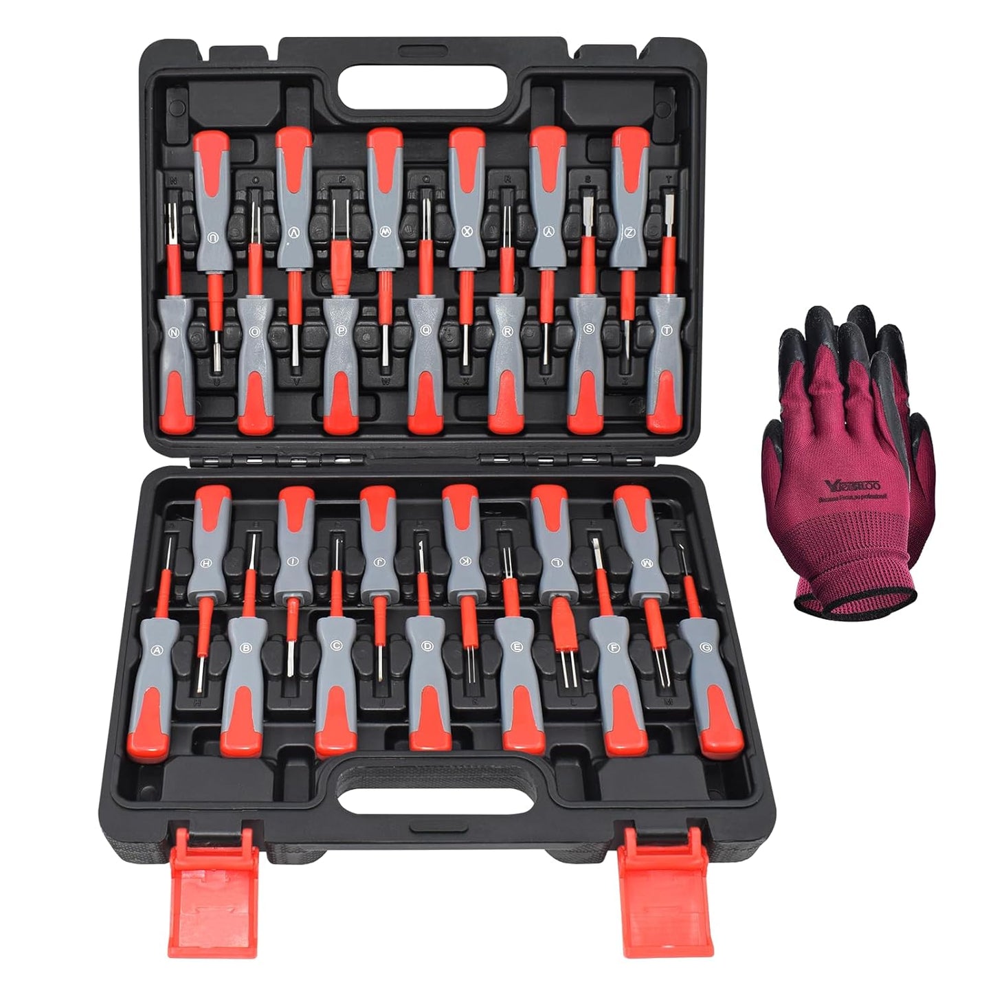 Universal Terminal Removal Tool Kit for Easy Connector Release
