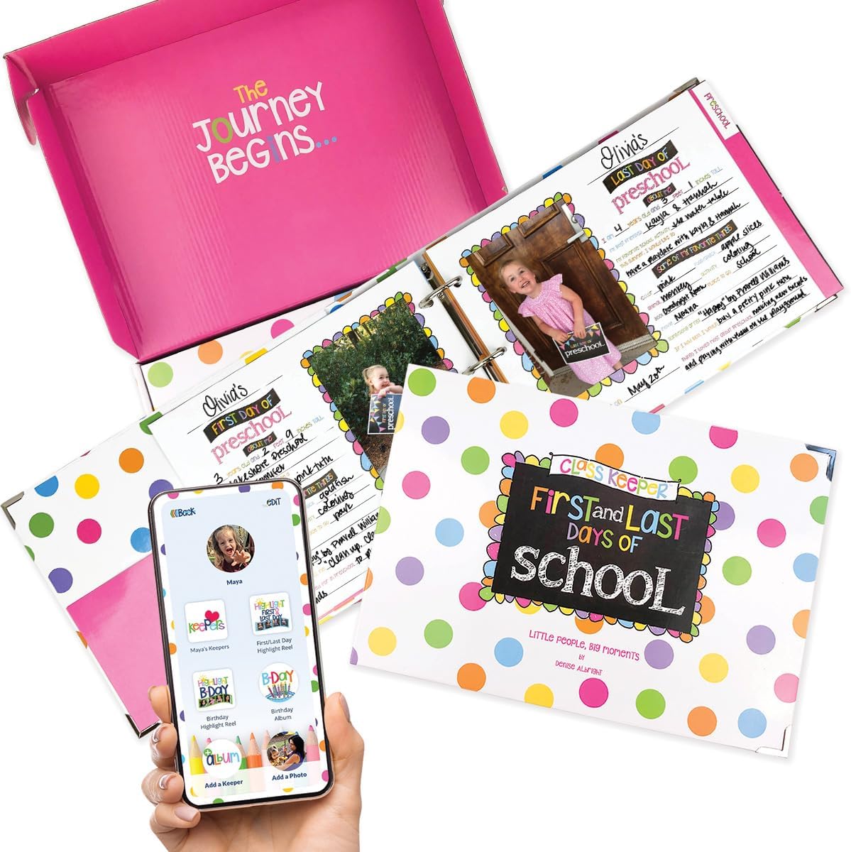 Class Keeper School Memory Book for Kids - Capture Every Moment