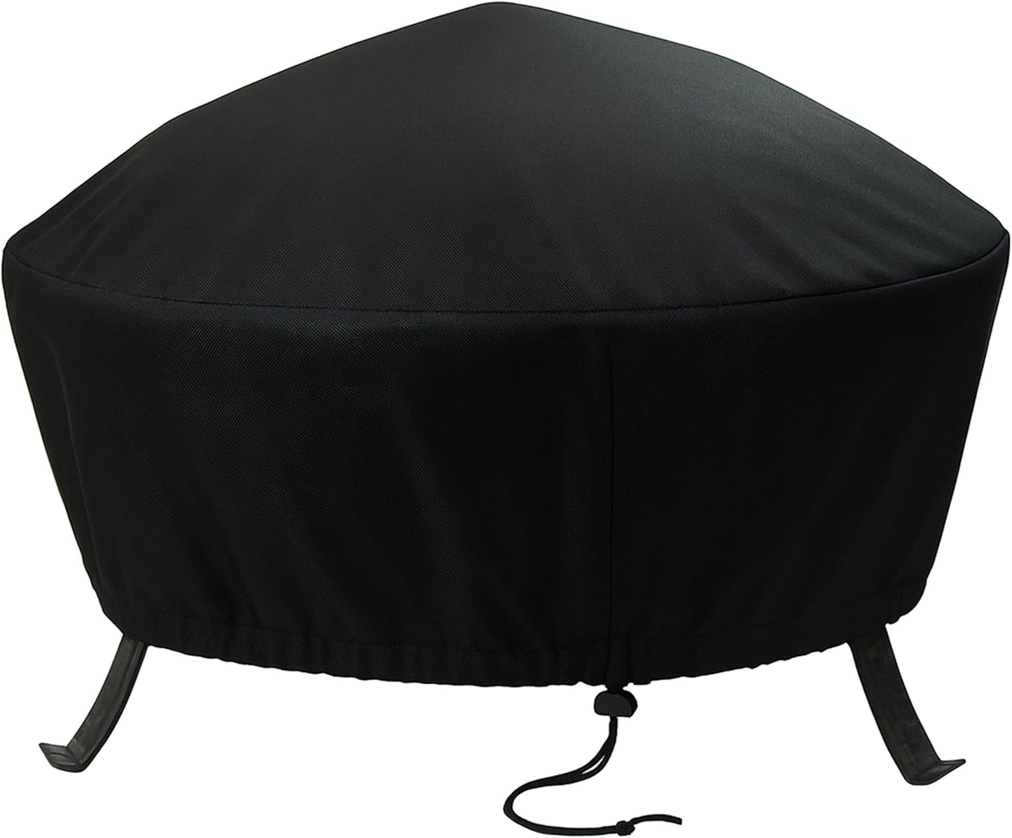 Sunnydaze 40-Inch Fire Pit Cover - Durable Weather-Resistant PVC