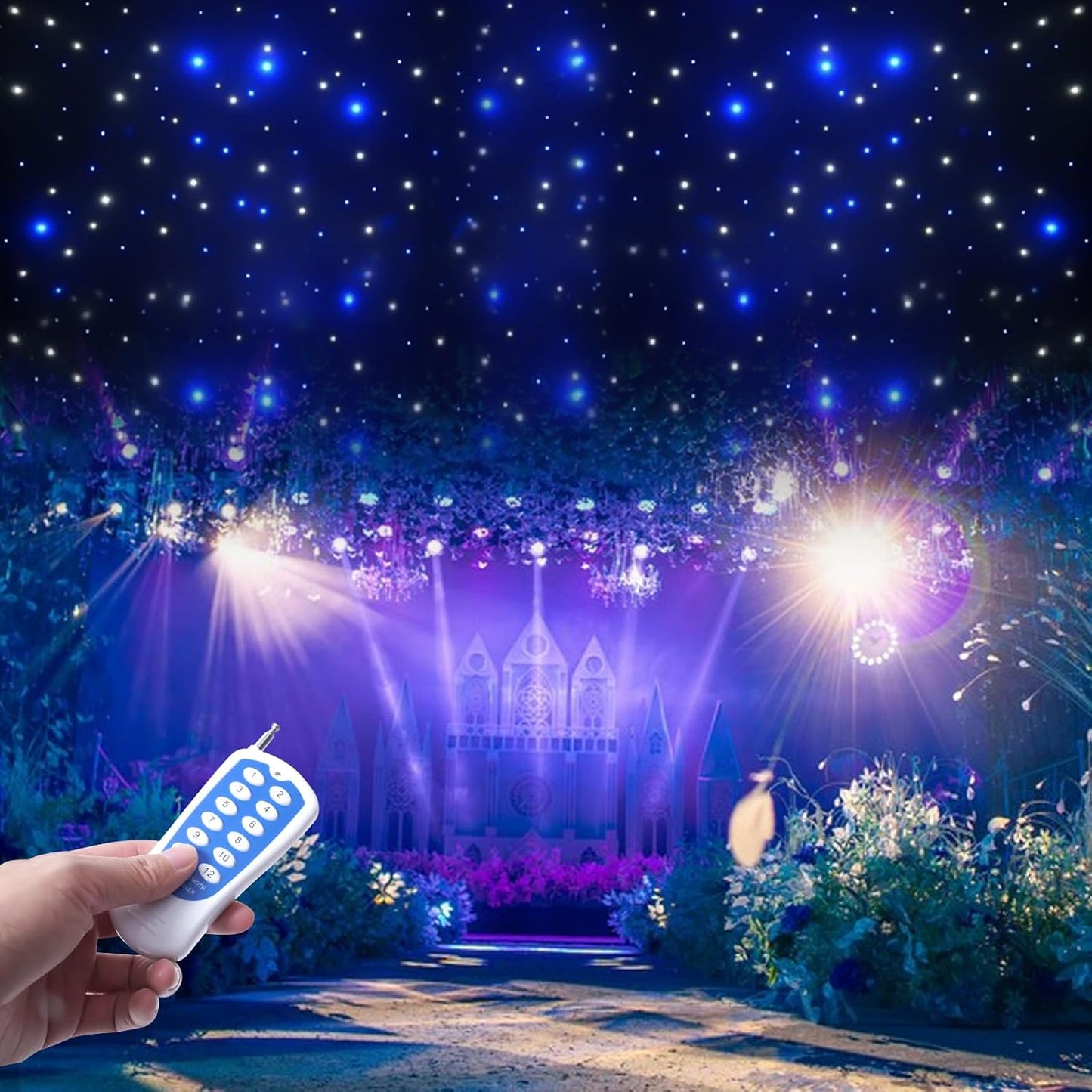 LED Star Lights Curtain for Stunning Stage Backdrops and Events