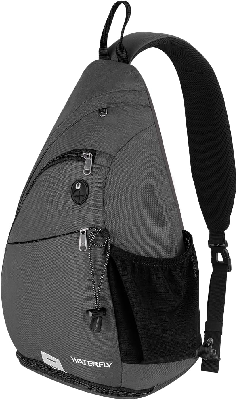 WATERFLY Sling Bag Crossbody Backpack for Casual Adventures