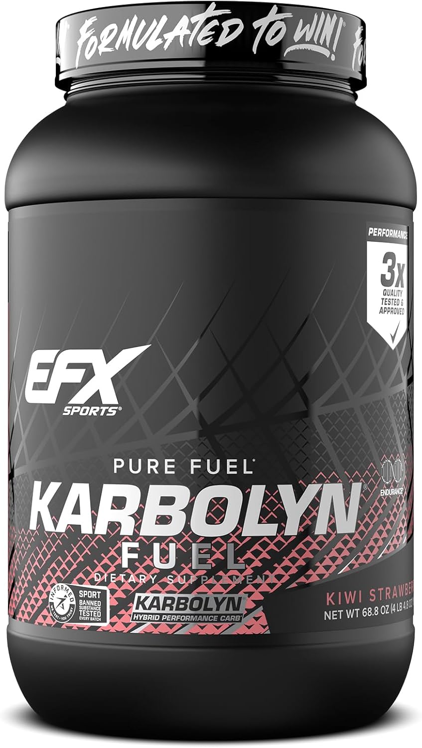 EFX Sports Karbolyn Fuel - Fast-Absorbing Carb Powder for Energy
