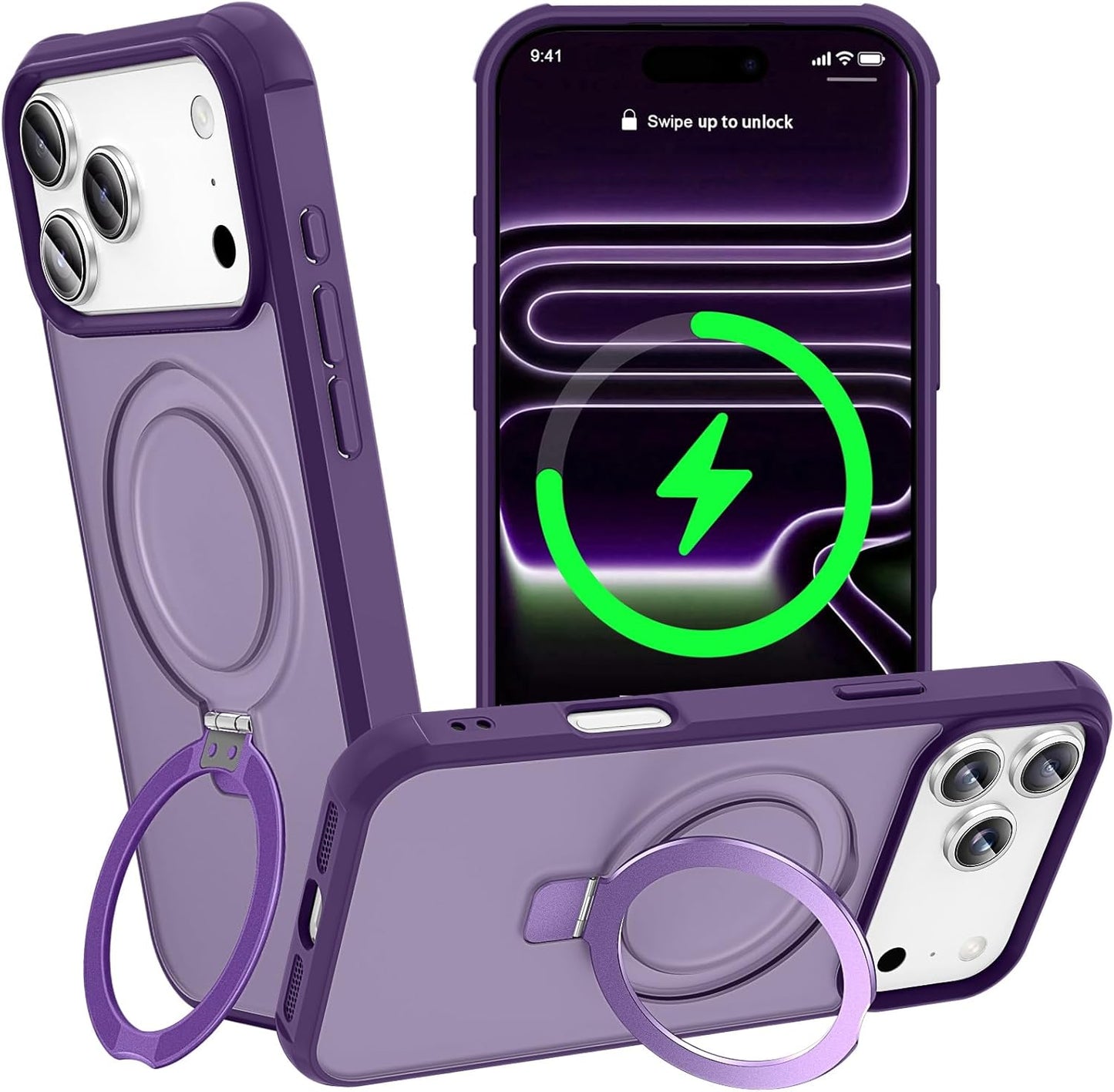 Magnetic iPhone 17 Pro Max Case with Stand for Ultimate Protection