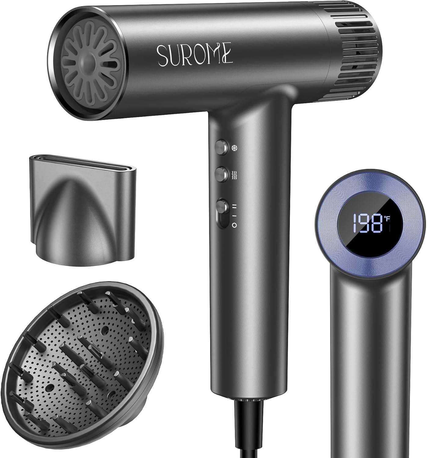 SUROME High-Speed Hair Dryer - Fast Drying & Care