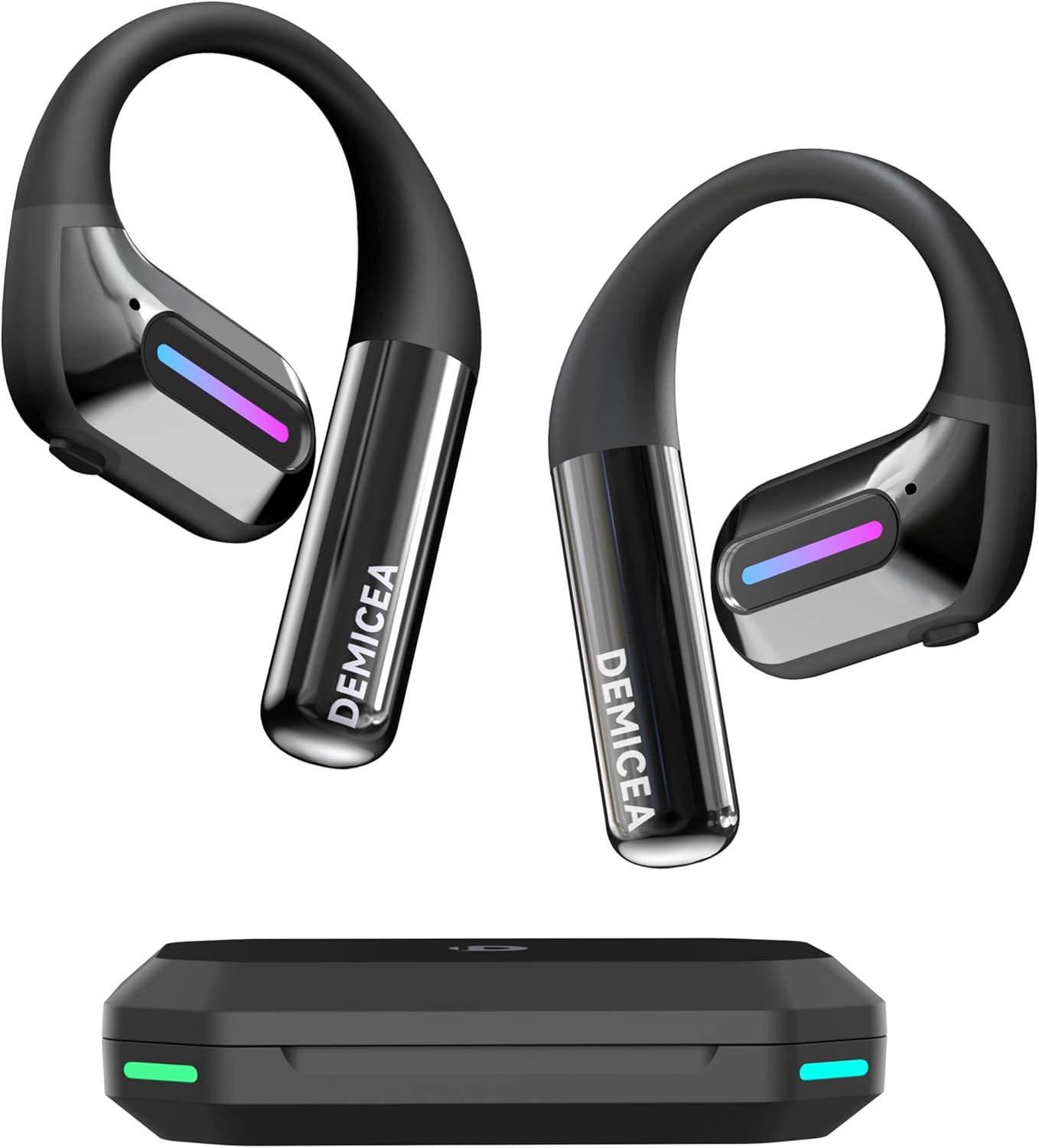 True Bone Conduction Headphones for Night Running and Cycling