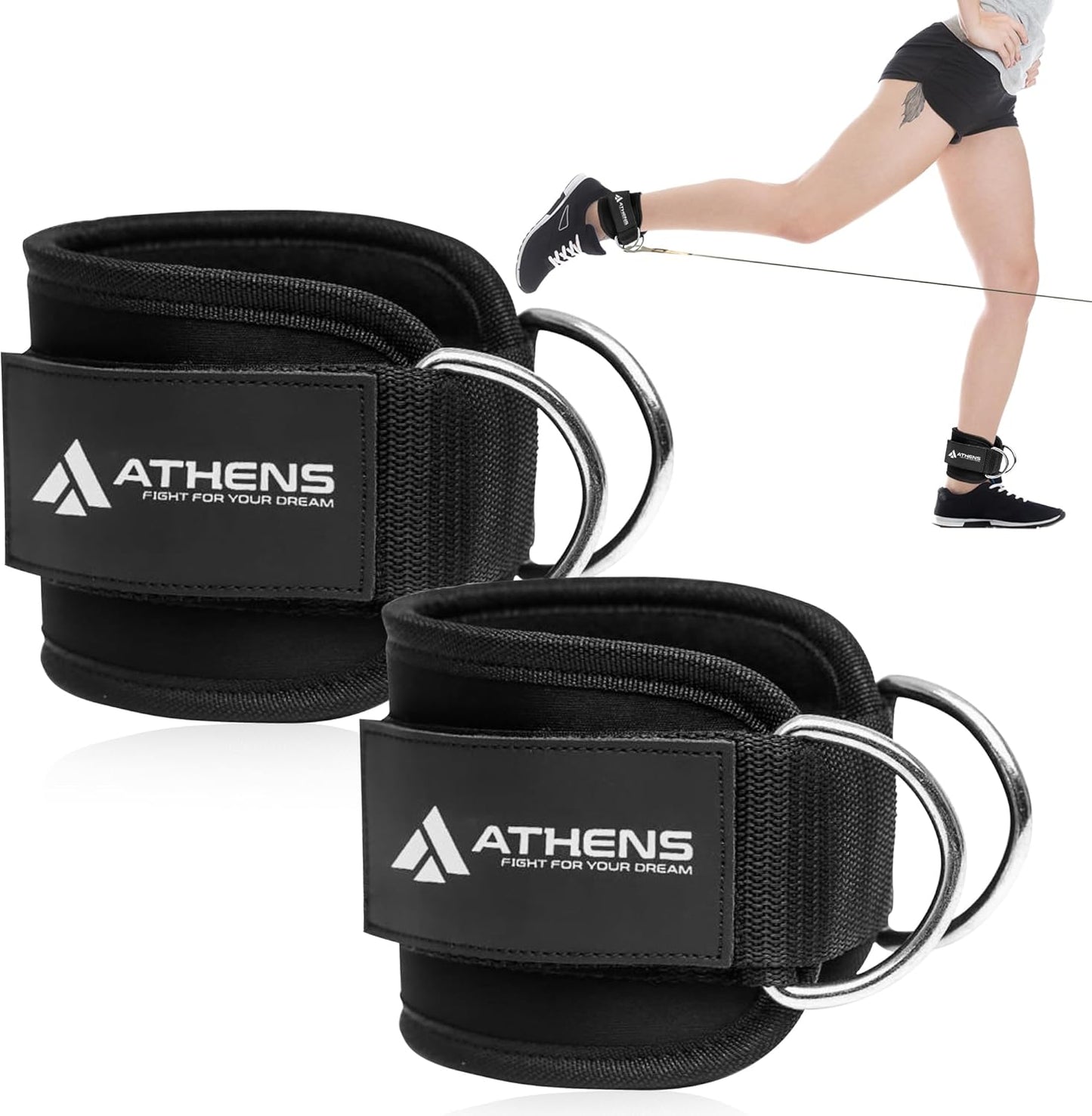 Neoprene Ankle Straps - Enhance Workouts!