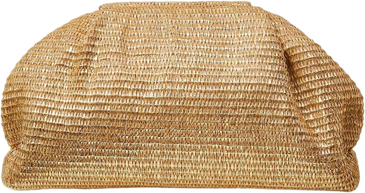 Elegant Faux PU Leather Clutch Bag for Women - Dumpling Style