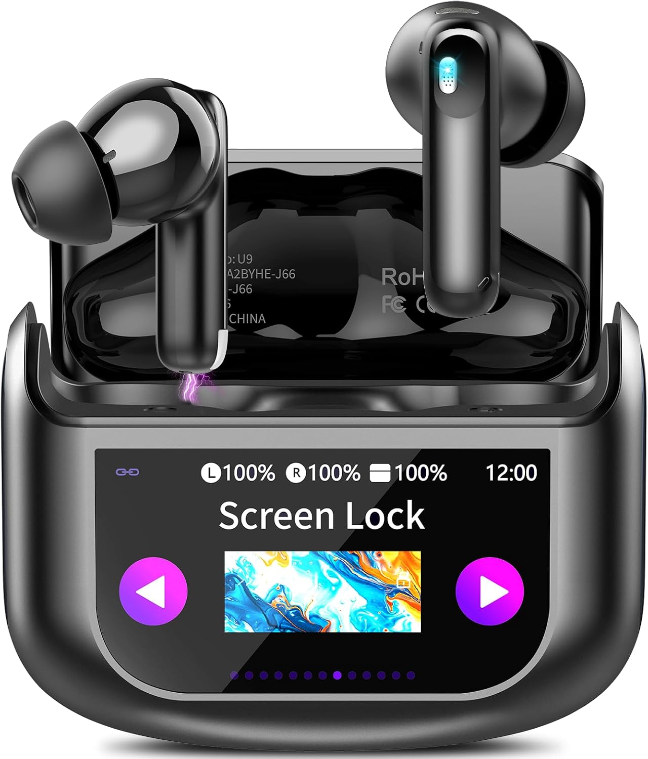 ANC Bluetooth Earbuds - 48H Bass Stereo Sound