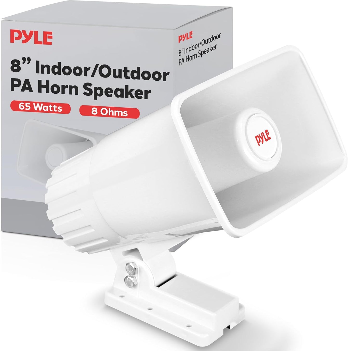 Pyle 8 Ohms 65W PA Horn Speaker - Indoor/Outdoor Powerhouse!