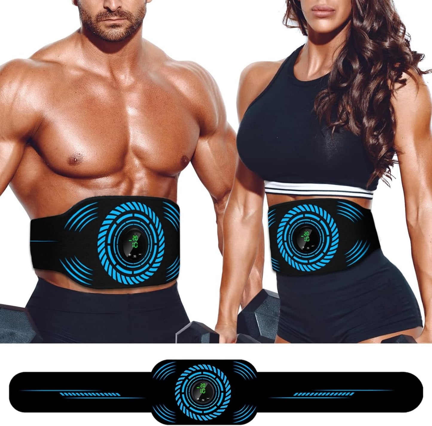 XENGUAN Ab Toning Belt - Home Office Fitness Essential