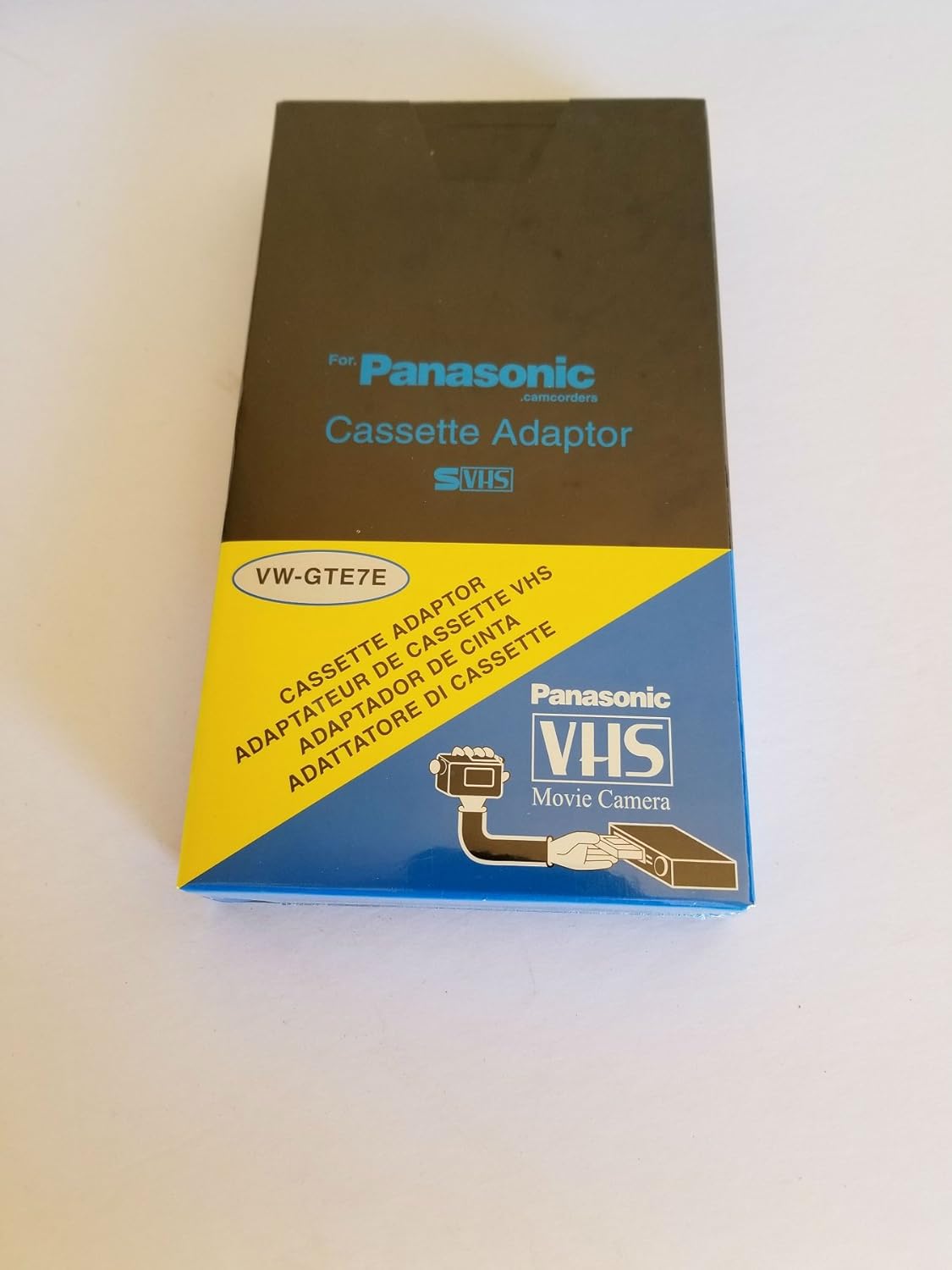 VHS-C Motorized Cassette Adapter for JVC & Panasonic Camcorders