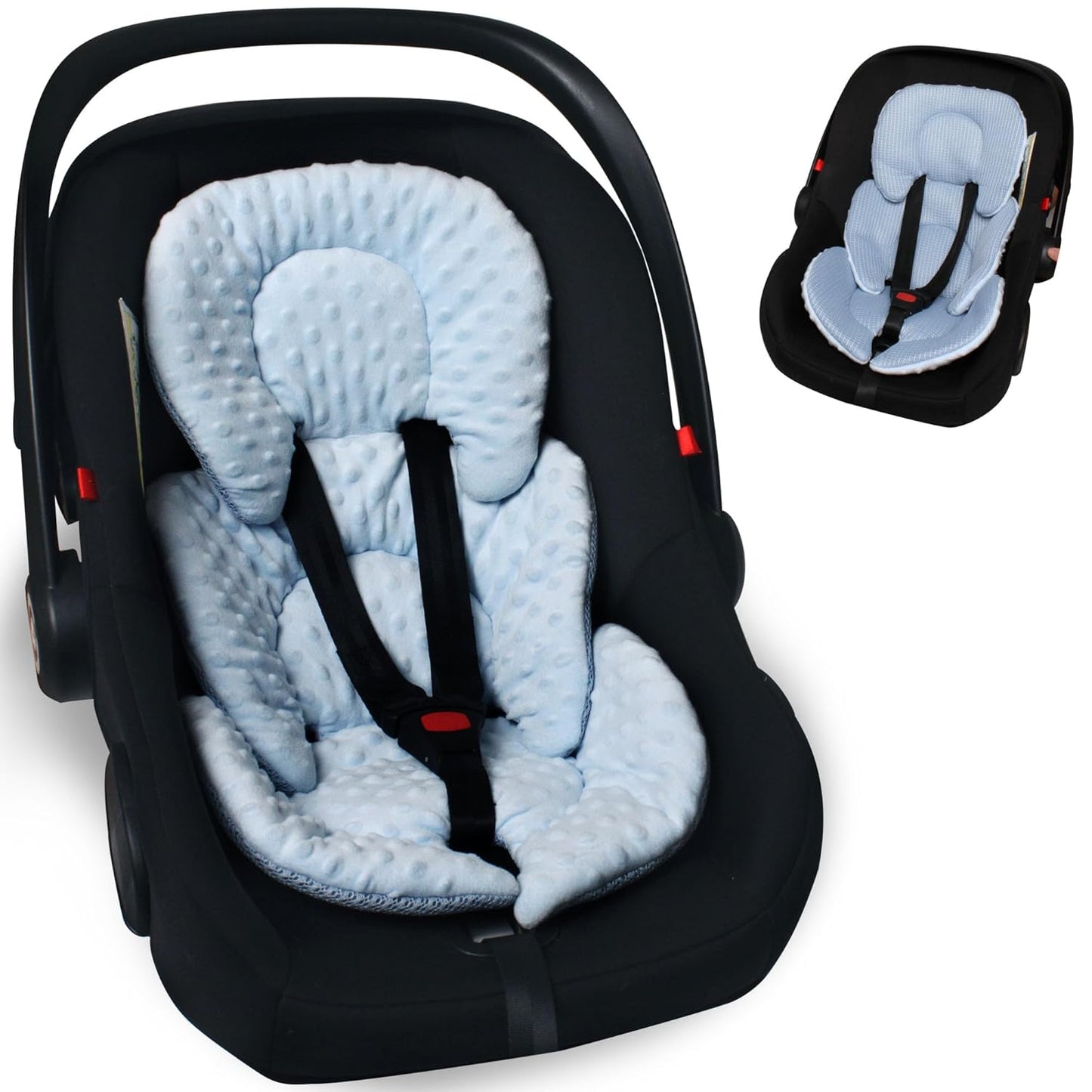 Boryokun Breathable 2-in-1 Infant Car Seat Insert
