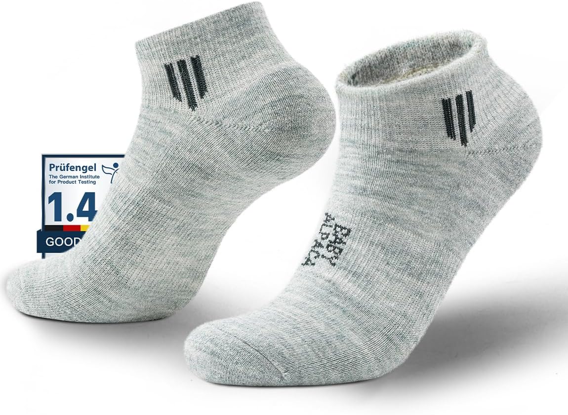 Alpaca Wool Ankle Socks for Hiking and Outdoor Comfort