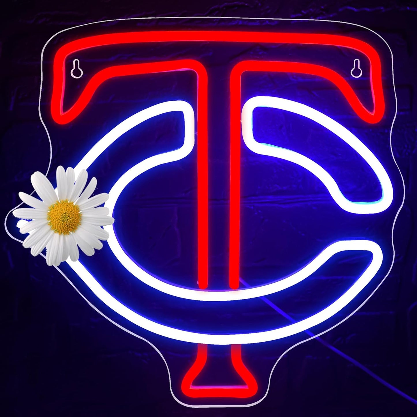 Baseball Neon Sign for Wall Decor - LED Light Up Sign