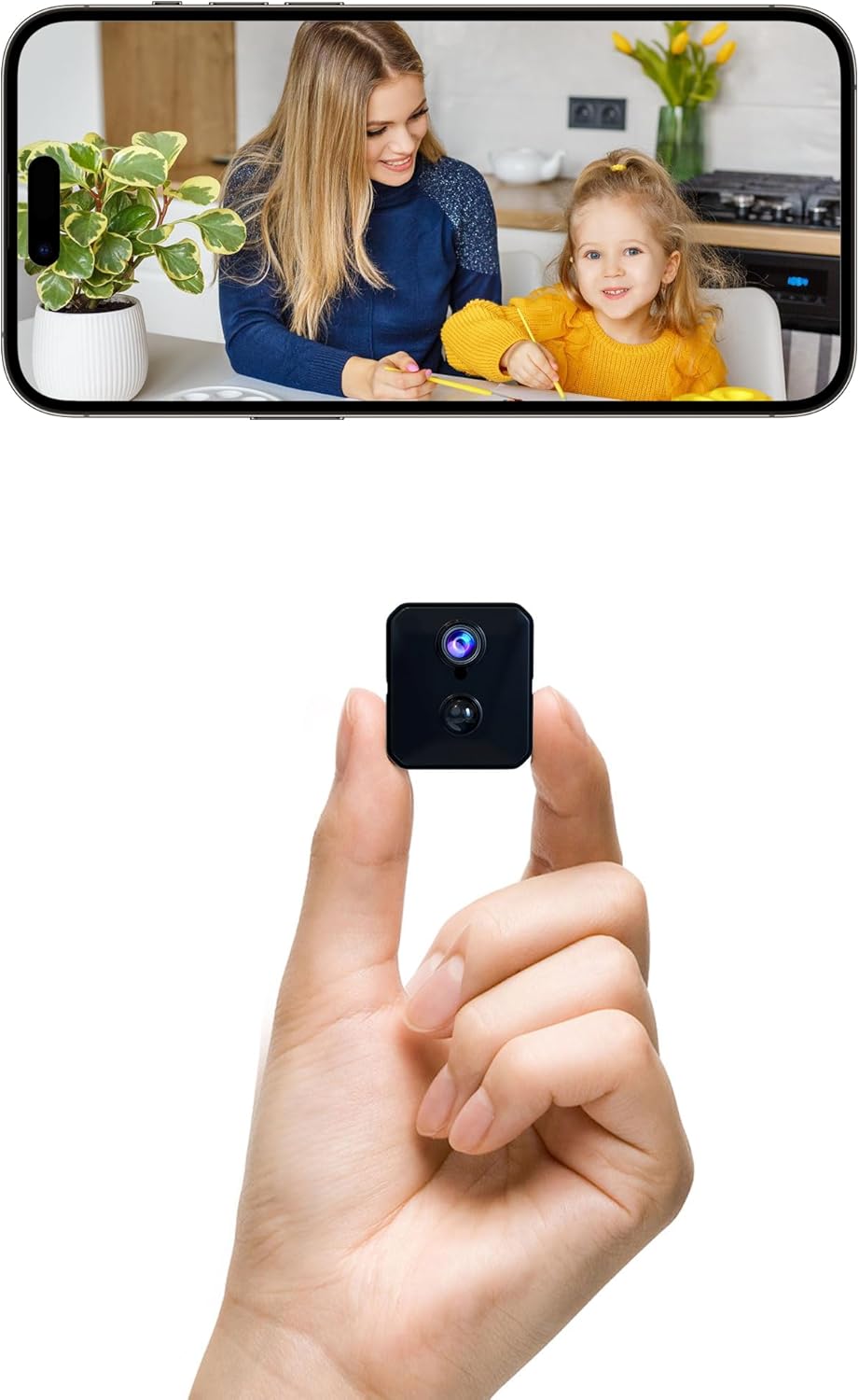 4K HD Nanny Cam: Extended Battery Life!
