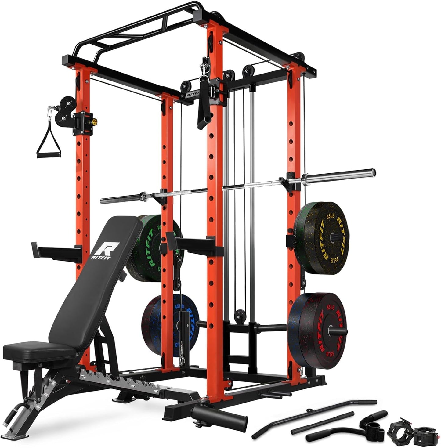 RitFit Power Cage: 1000LB Squat Rack & More!