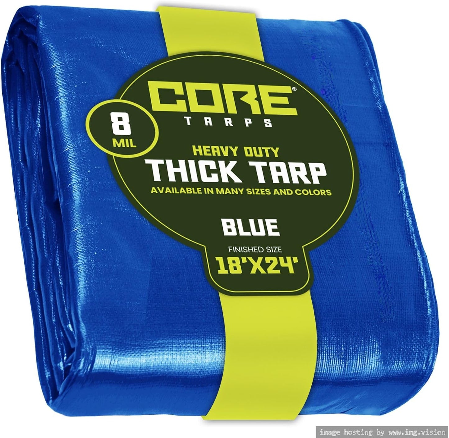 Heavy Duty 8 Mil Tarp Cover for All Weather Protection