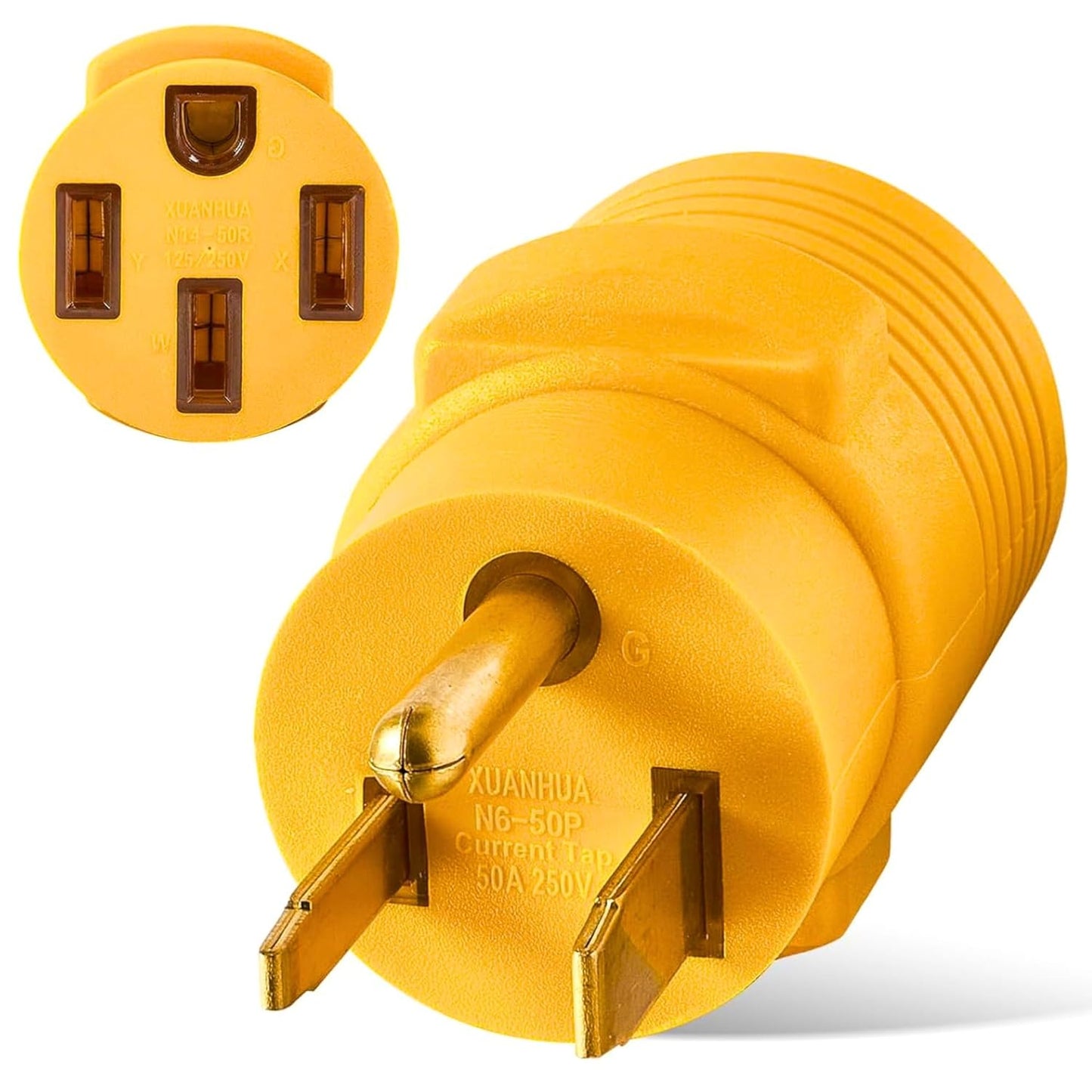 Versatile 240V EV Adapter: NEMA 6-50P to 14-50R