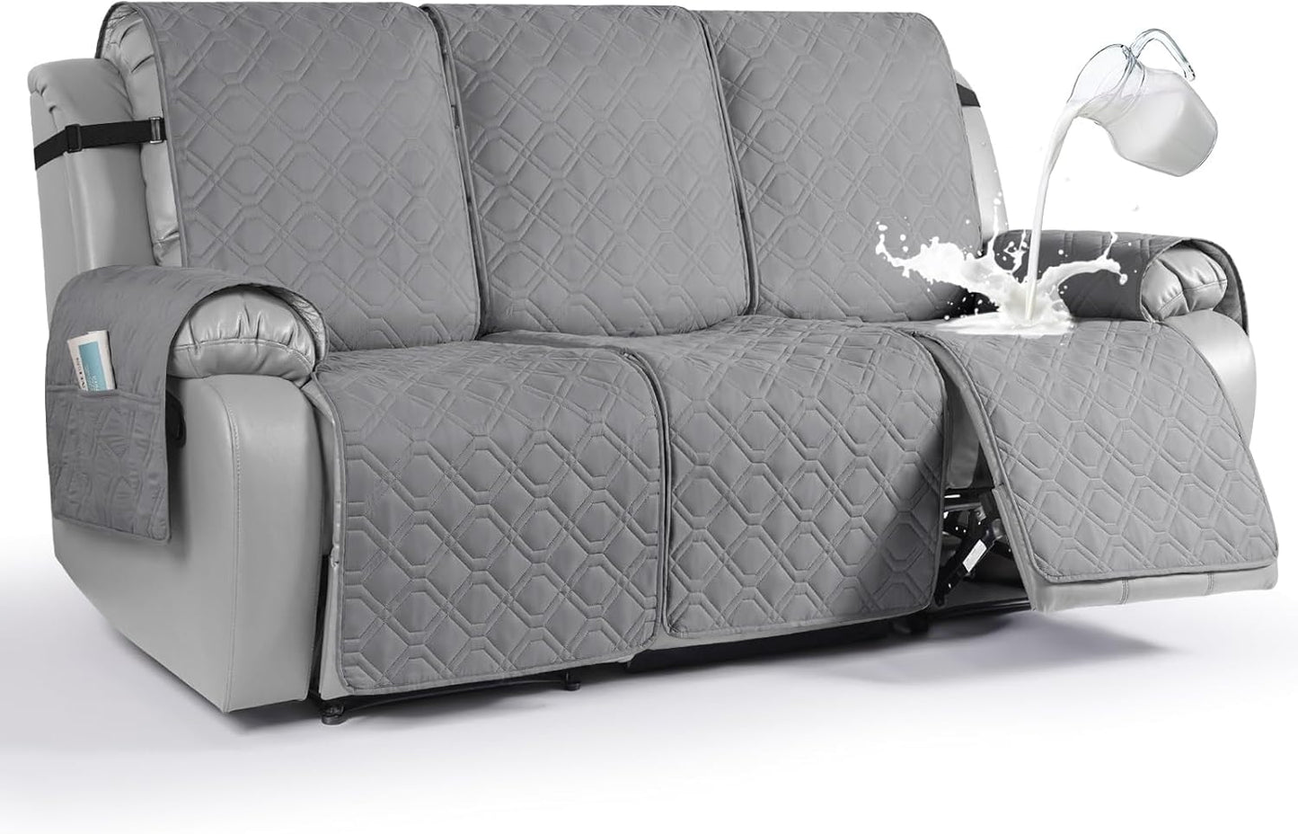 VANSOFY Waterproof Recliner Couch Covers for Pets and Kids