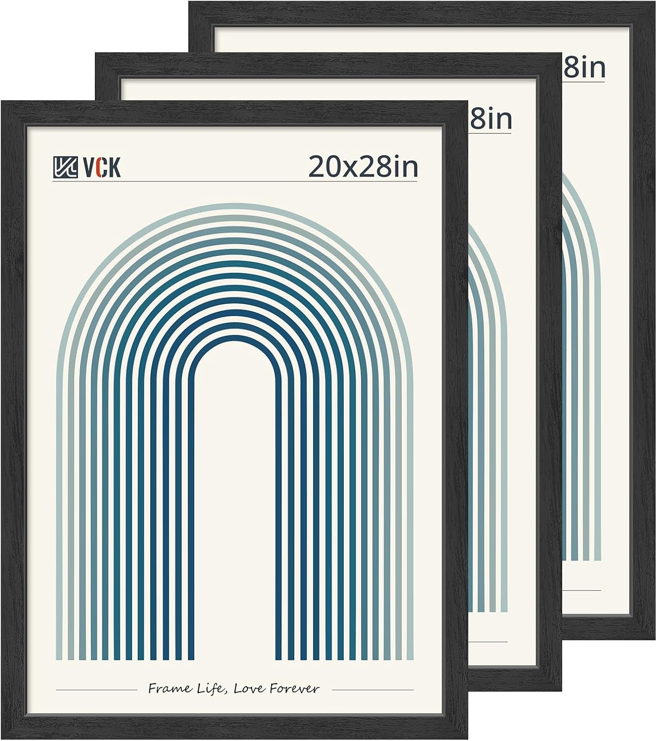 VCK 20x28 Picture Frame 3 Pack for Elegant Home Display