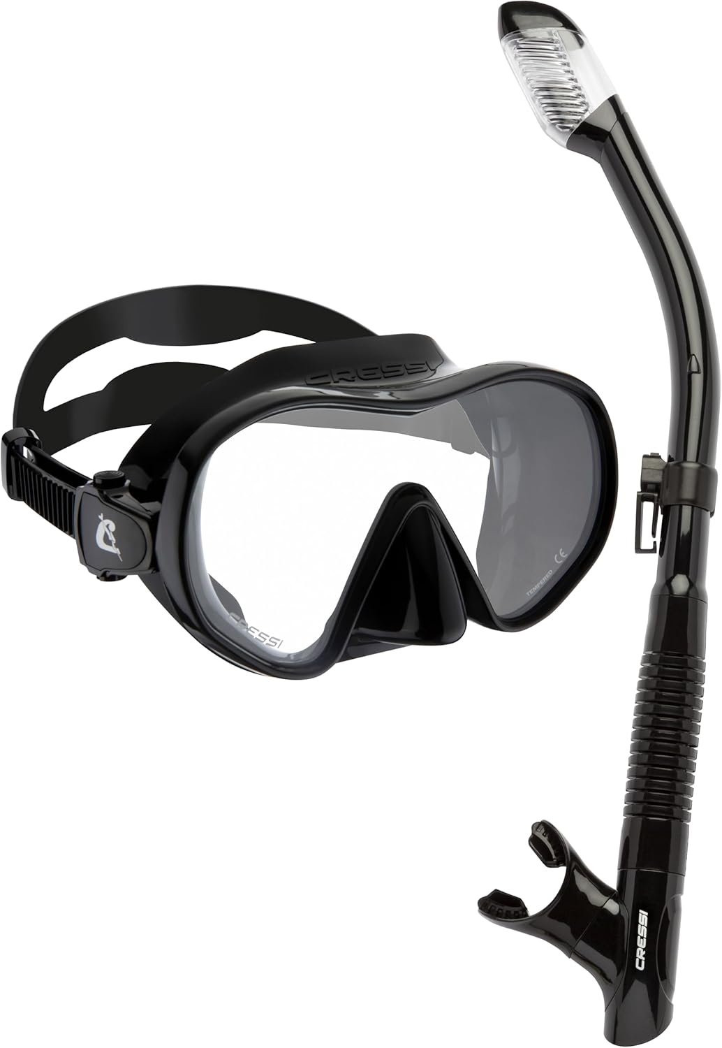Cressi Frameless Snorkel Set: Italian Design Brilliance
