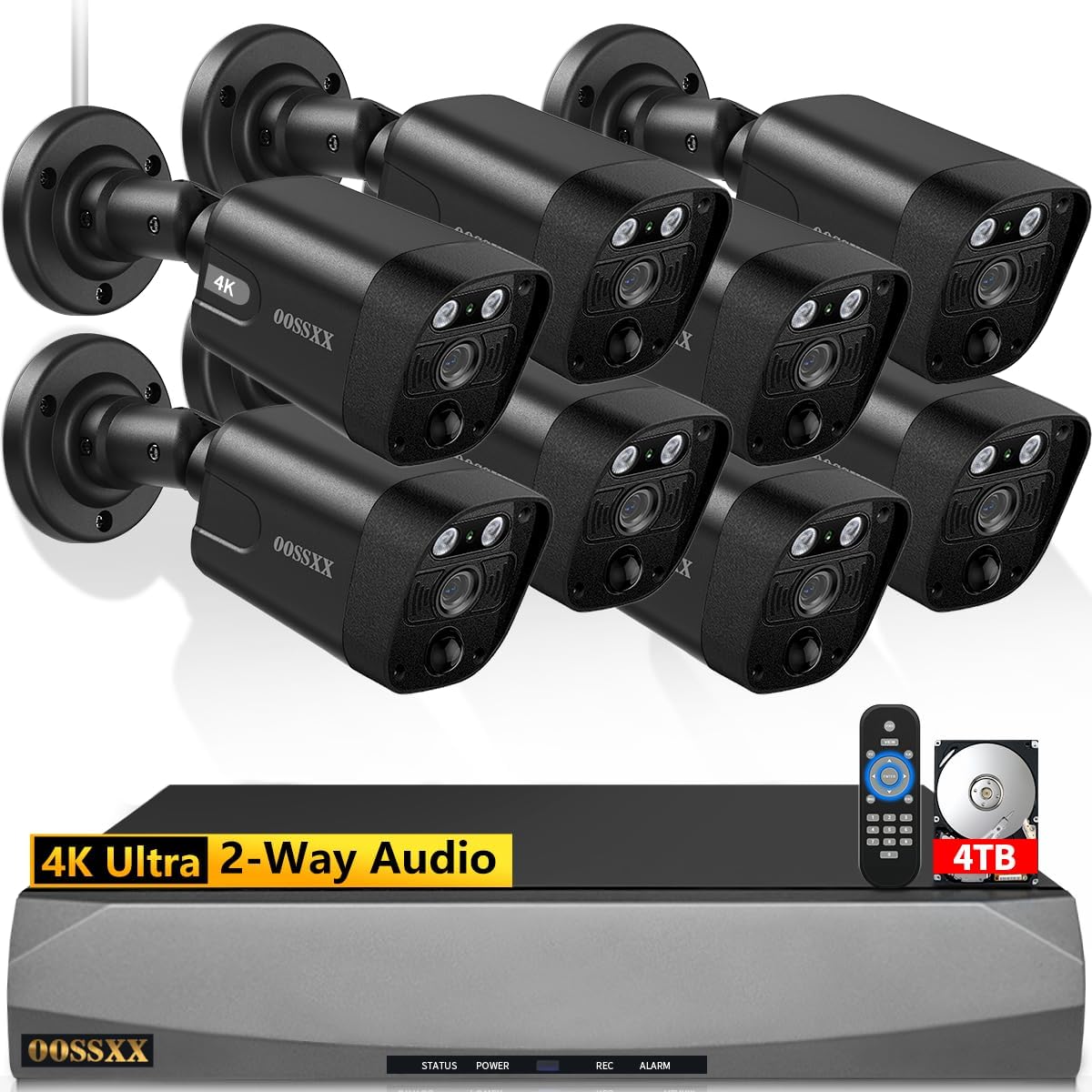 4K Ultra HD 2-Way Audio Outdoor Security Camera System Review