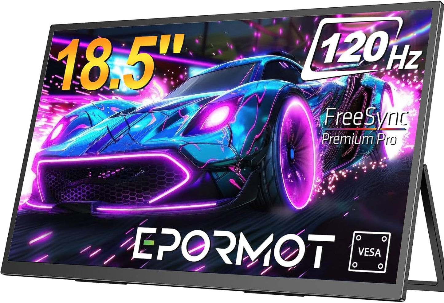EPORMOT 18.5 inch Portable Monitor for Gaming and Business