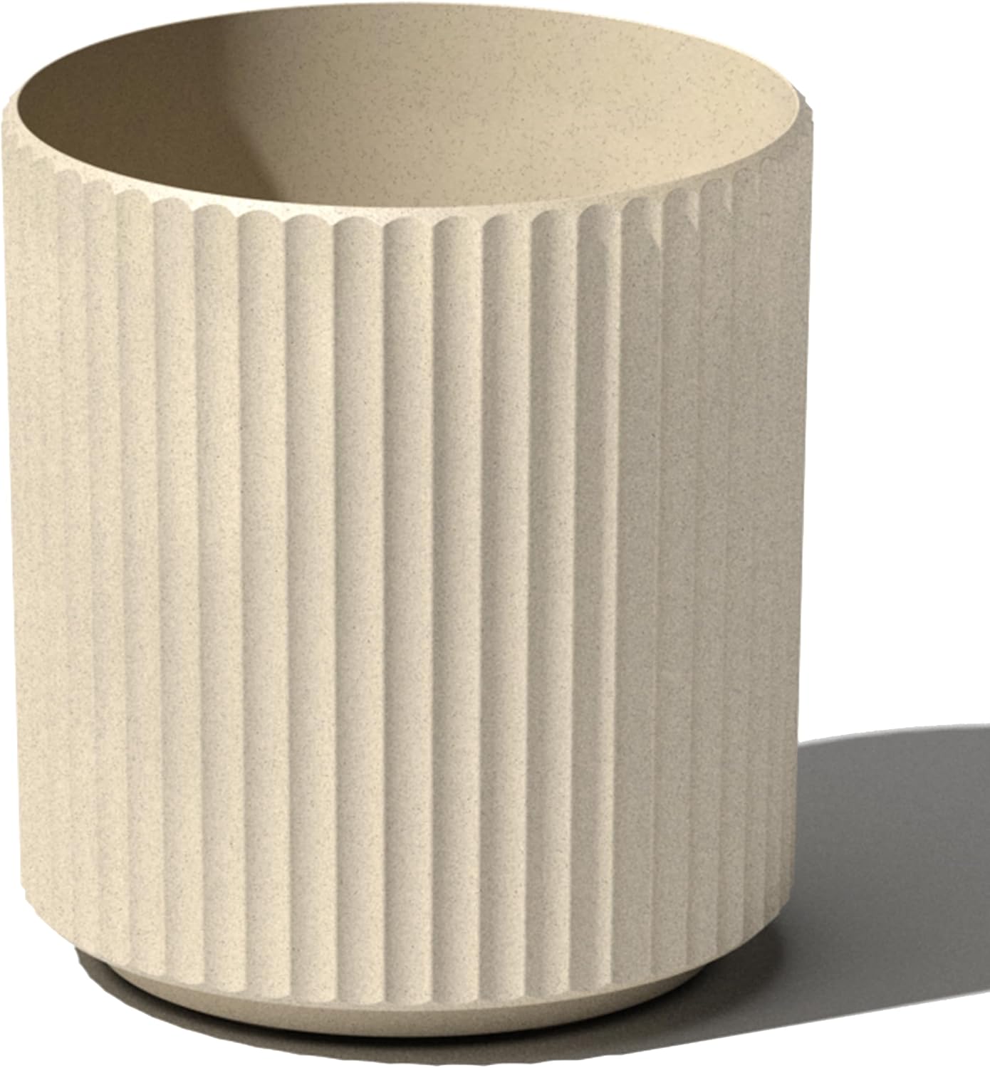 Veradek Demi Series Round Planter for Modern Outdoor Decor