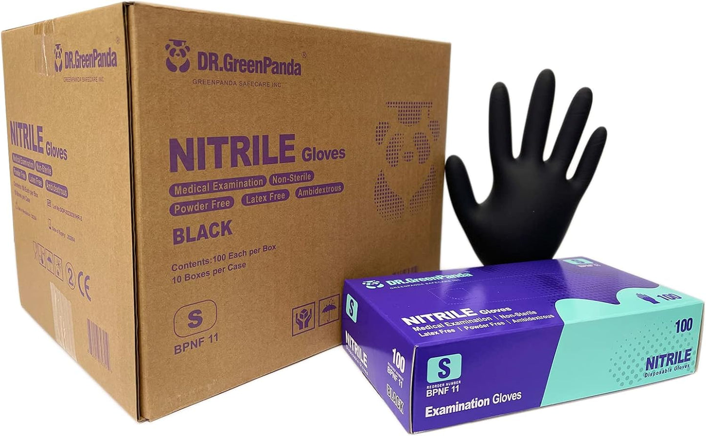 Dr.GreenPanda Food Safe Nitrile Gloves 3mil