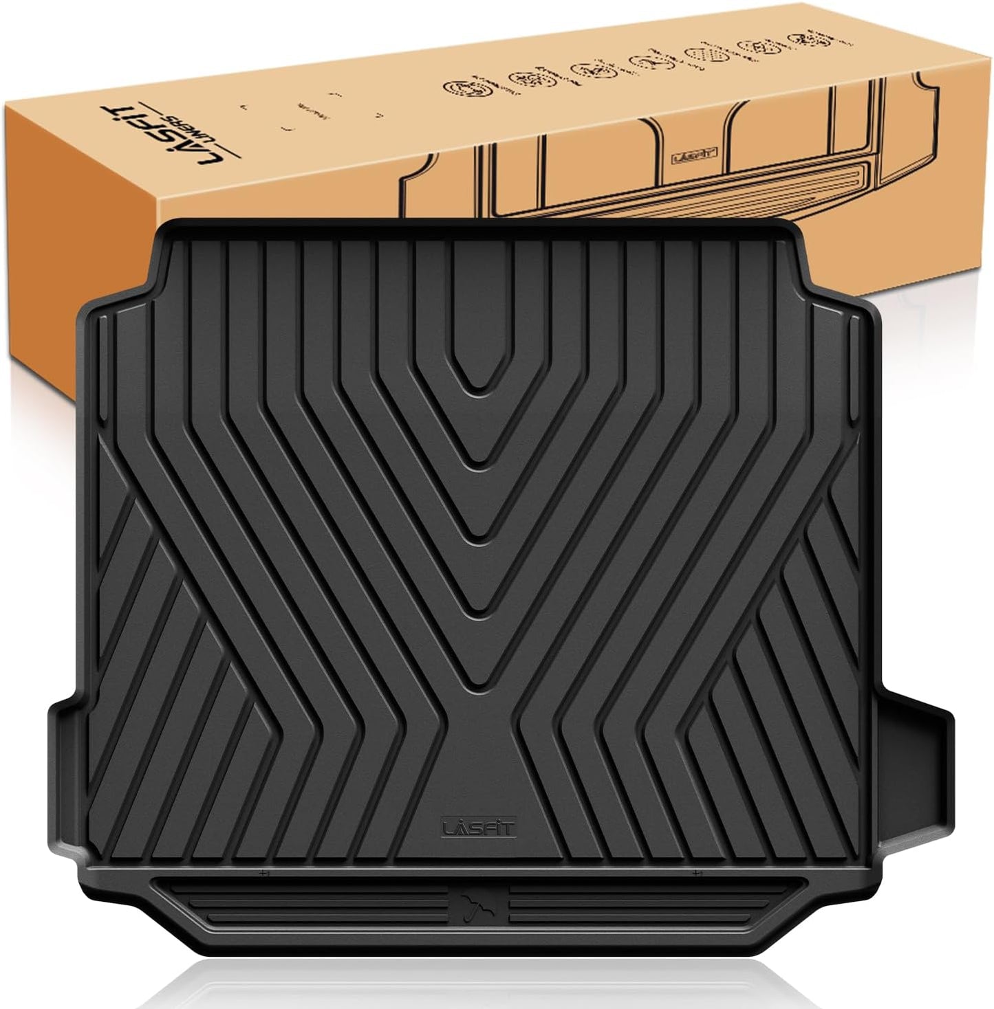 LASFIT Trunk Mat for BMW X5 2019-2026, All Weather Cargo Liner