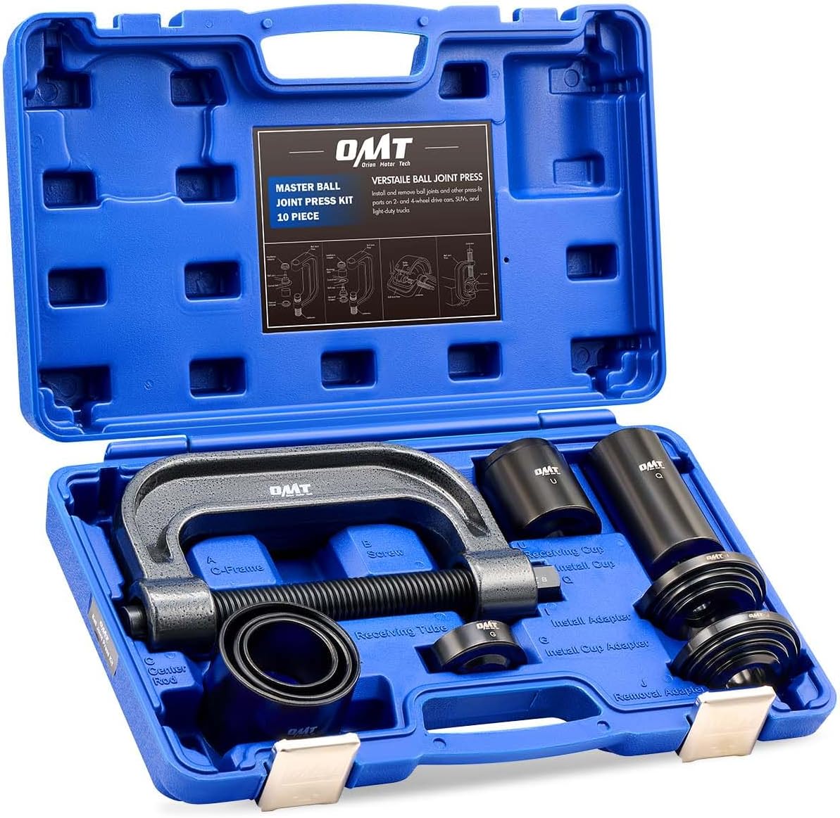 Orion Motor Tech Heavy Duty Ball Joint Press Tool Kit Review