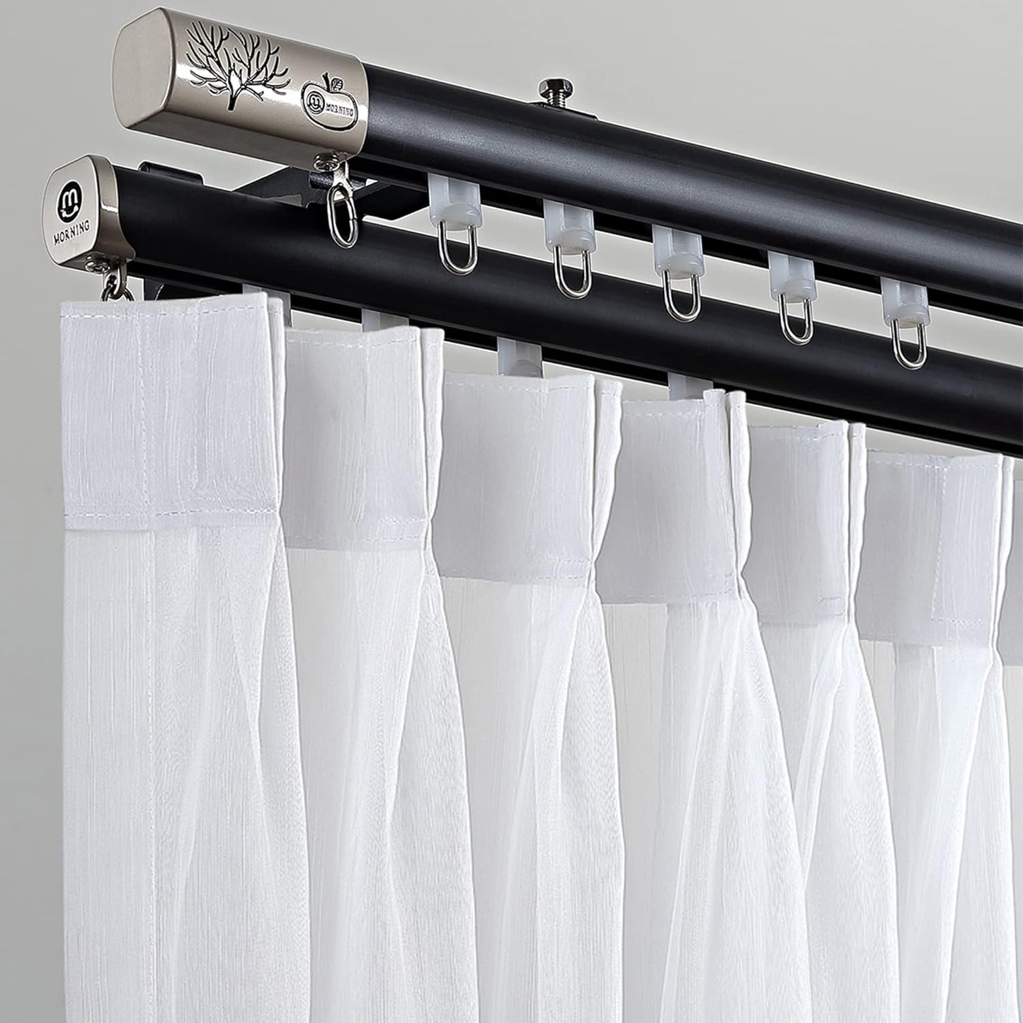 YXHOMME Ceiling Curtain Track: Versatile Room Divider