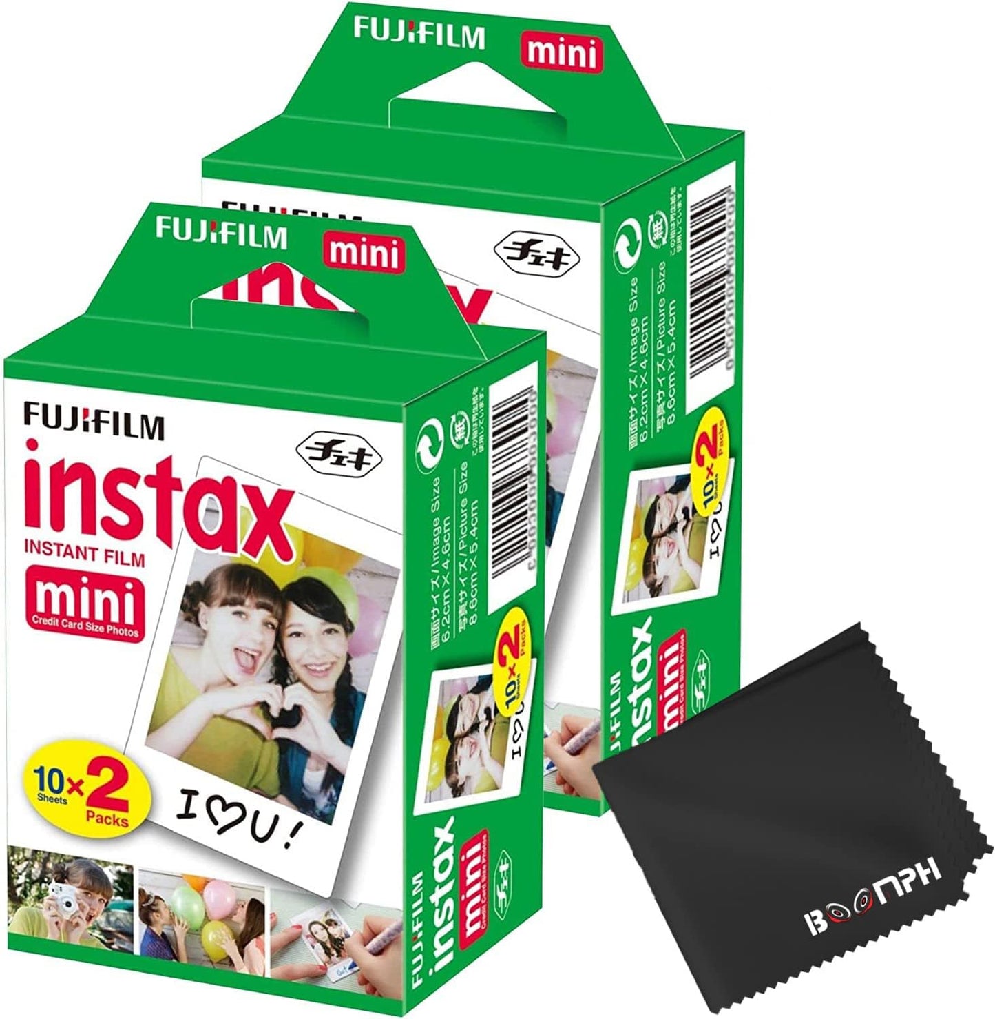 Fujifilm Instax Mini Camera Film: 40 Shots - Memories on-the-go!
