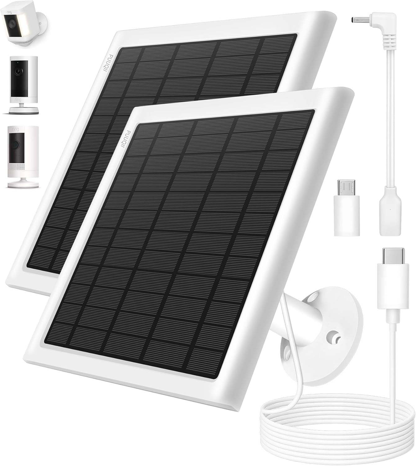 8W Solar Panel for Ring Camera - Efficient Charging Solution