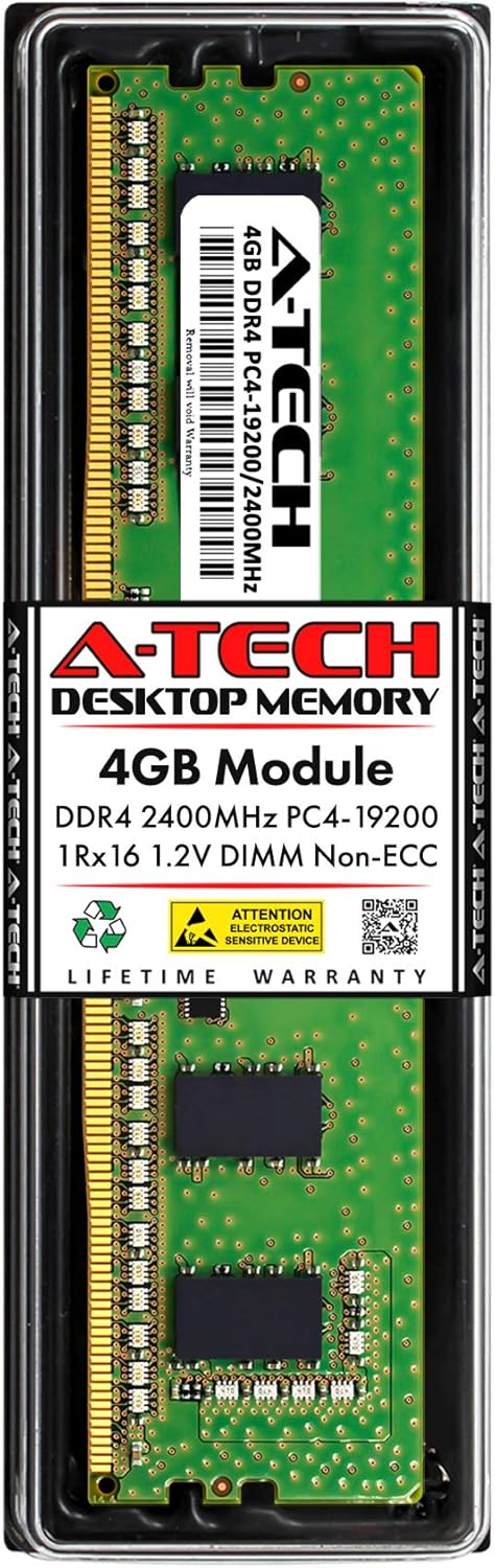 4GB RAM Replacement for Ramaxel RMUA5120MB86H9F-2400 DDR4