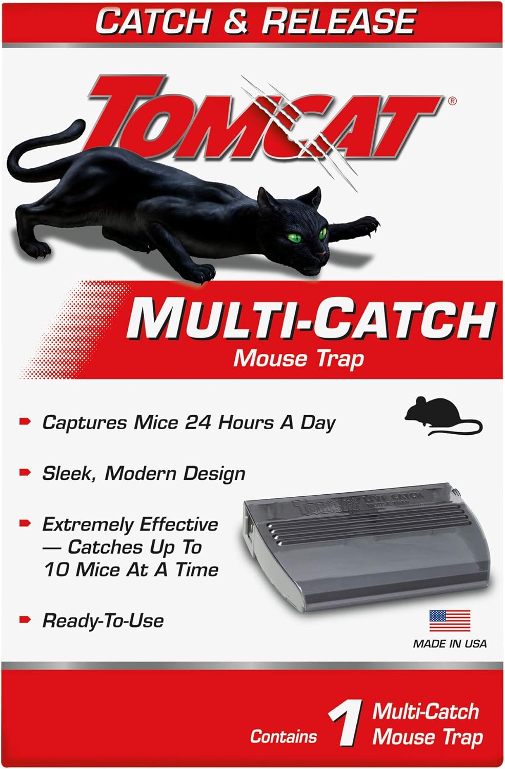Tomcat Multi-Catch Mouse Trap - Catch More Mice!