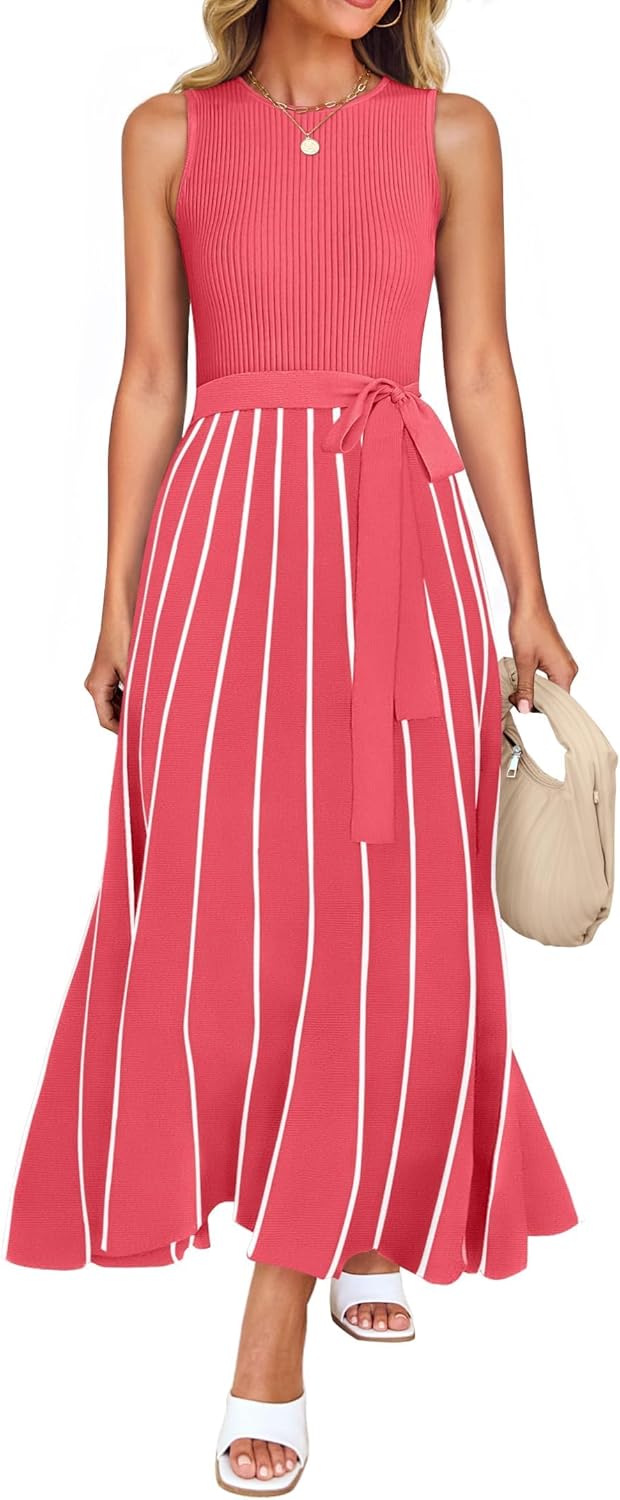 ZESICA Women's Summer Sleeveless Maxi Dress for Every Occasion