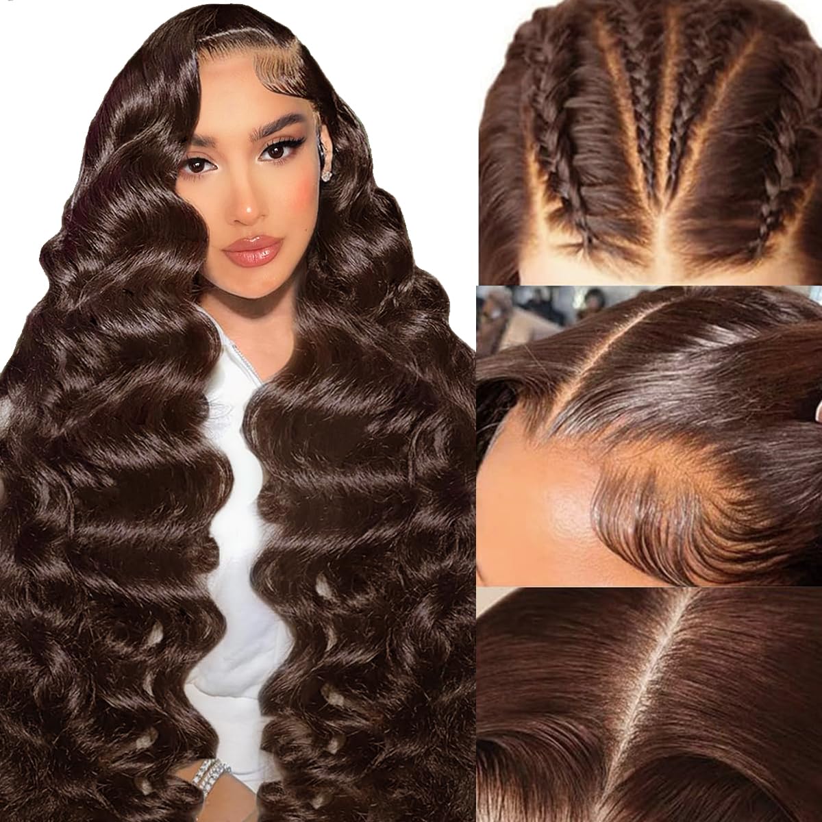 Chocolate Brown Lace Front Wigs Human Hair for Stunning Looks