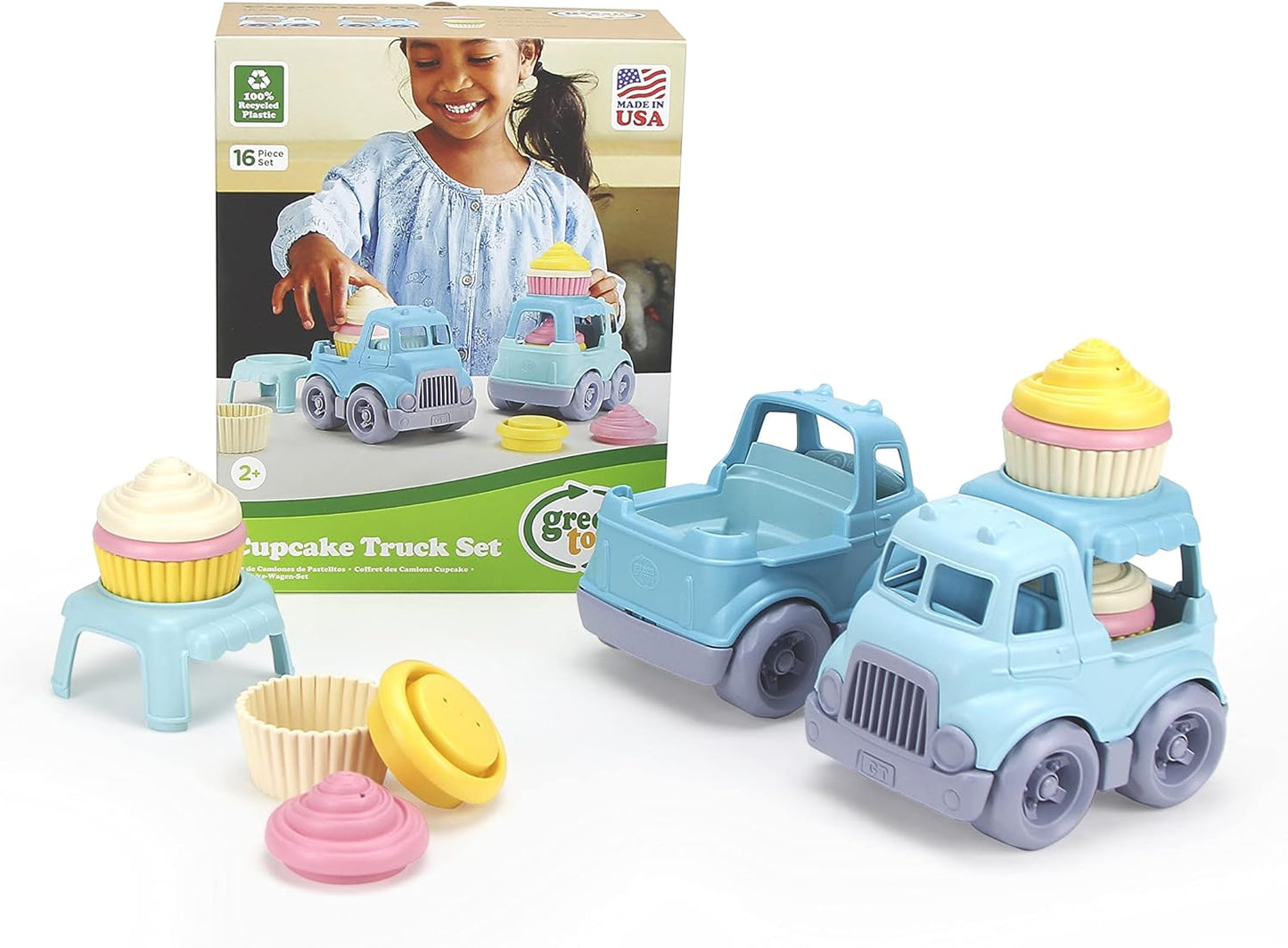 Green Toys Cupcake Trucks - Eco-Friendly Fun