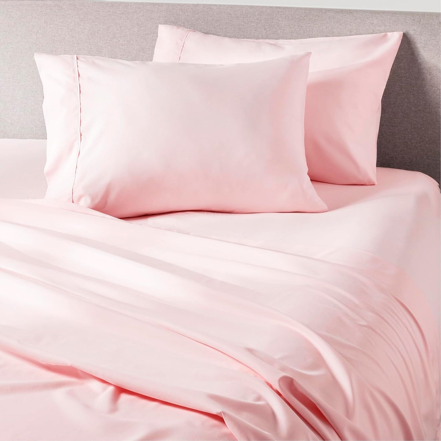 PeachSkinSheets Cotton Candy Pink Split King Sheet Set Review