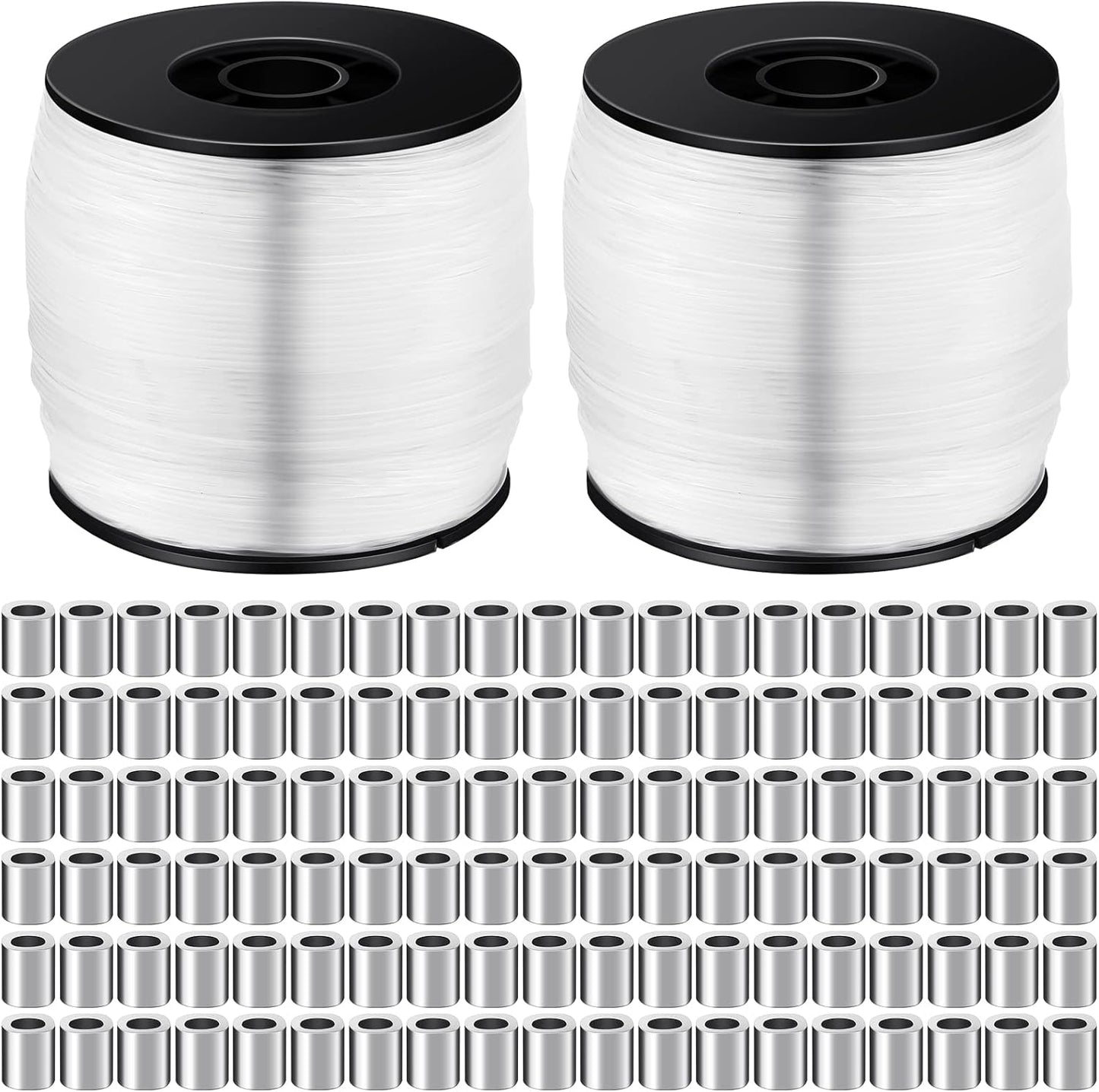 Sumind 100LB Clear Picture Hanging Wire