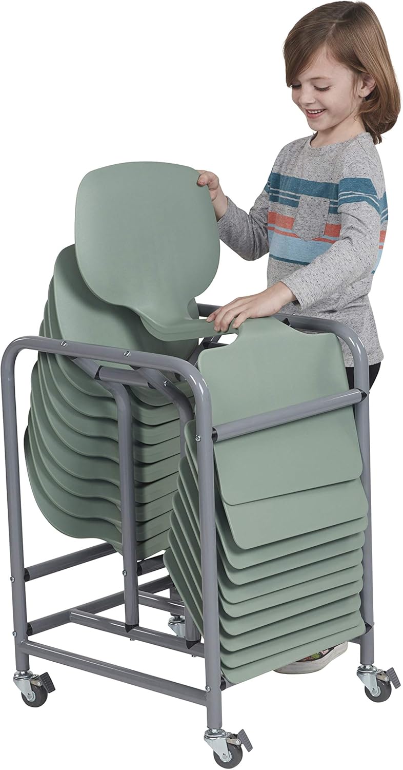 Organize 10 Lap Desks with ECR4Kids Rack