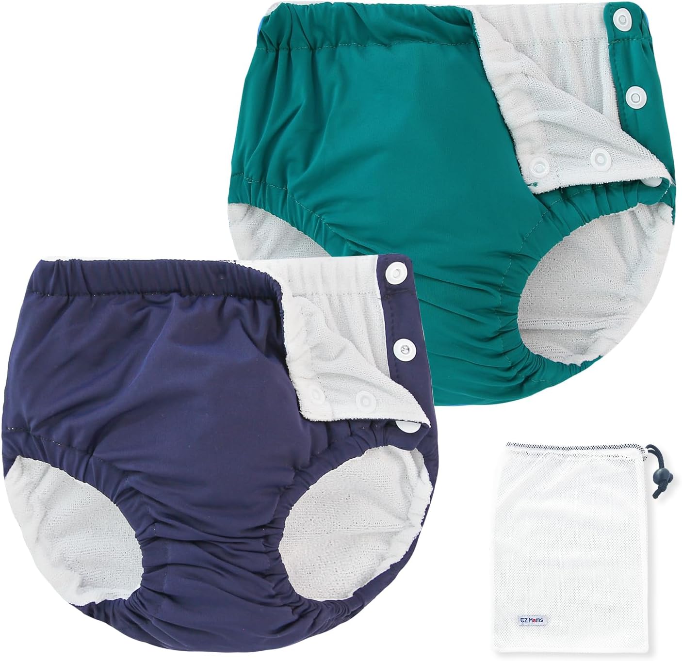 Soft & Silky EZ Moms Swim Diapers 2-Pack